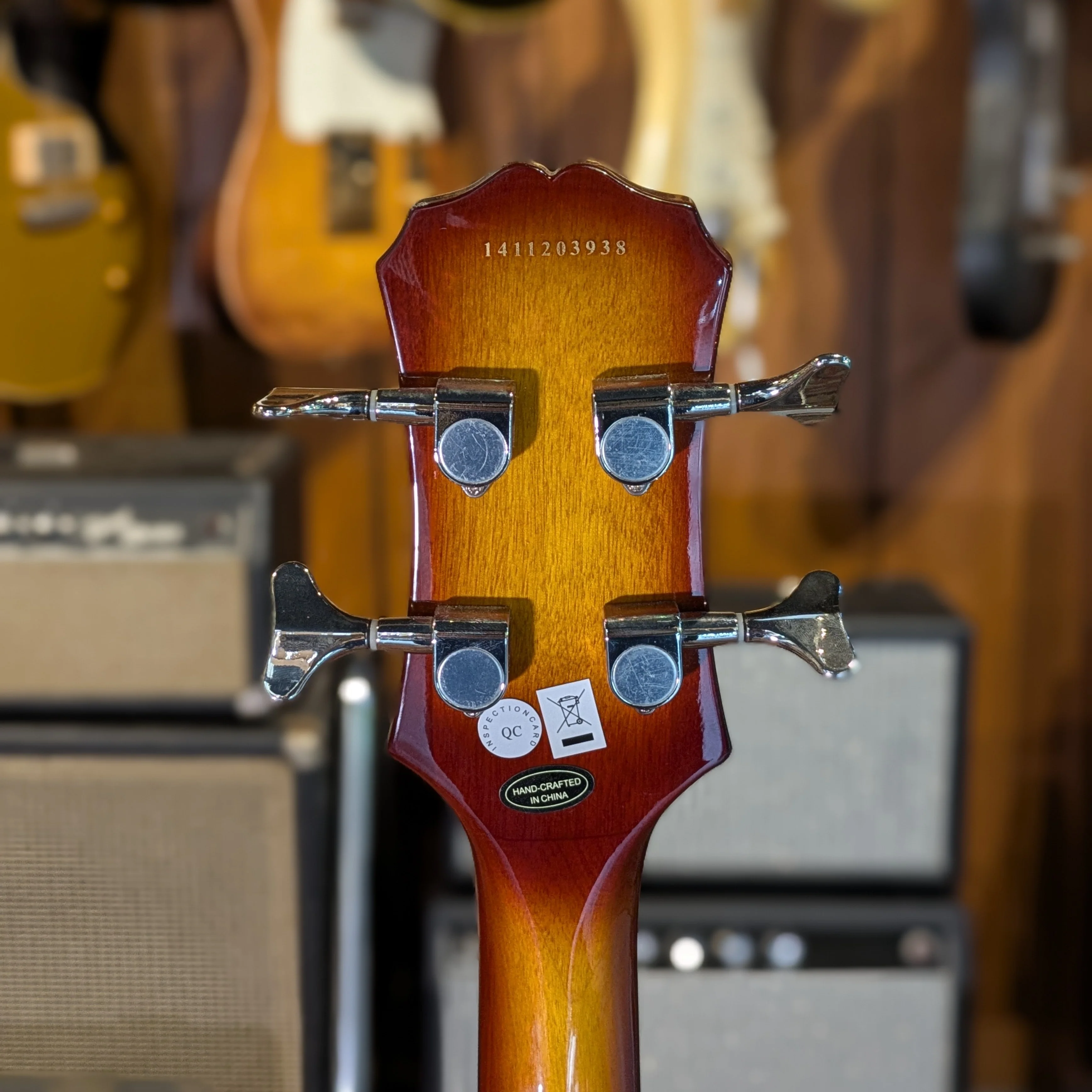 Epiphone Viola Bass - Vintage Sunburst - Image 6
