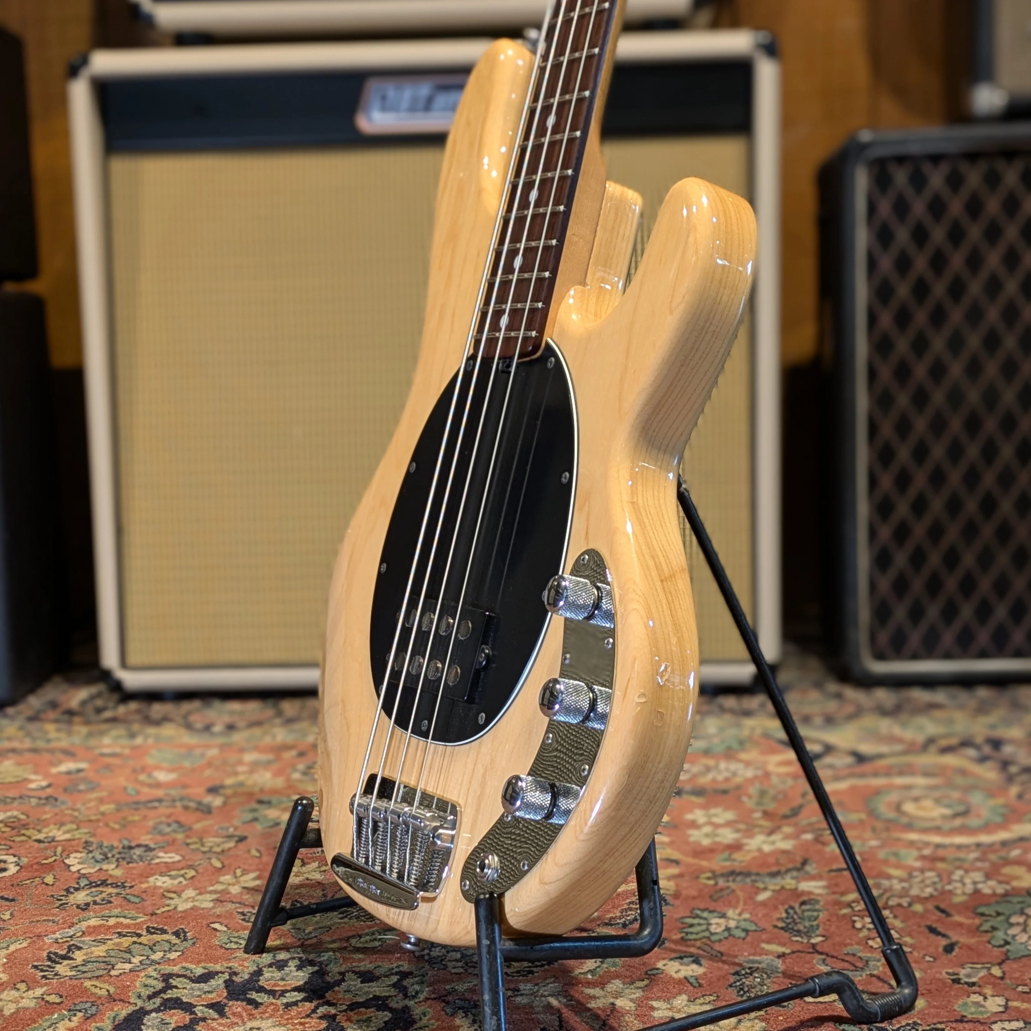 Ernie Ball Music Man Stingray 2EQ 1996 - Natural - Image 2