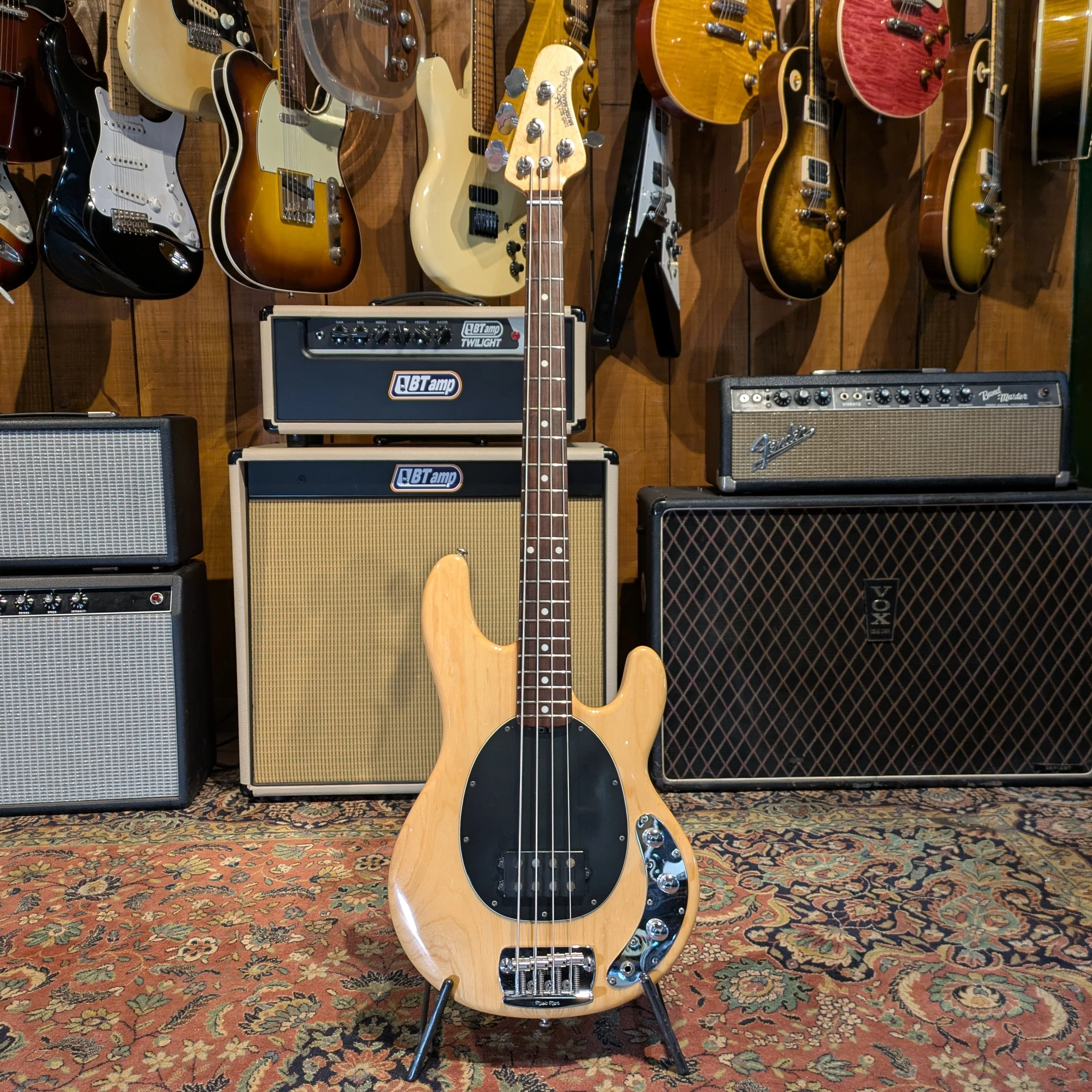 Ernie Ball Music Man Stingray 2EQ 1996 - Natural - Image 5