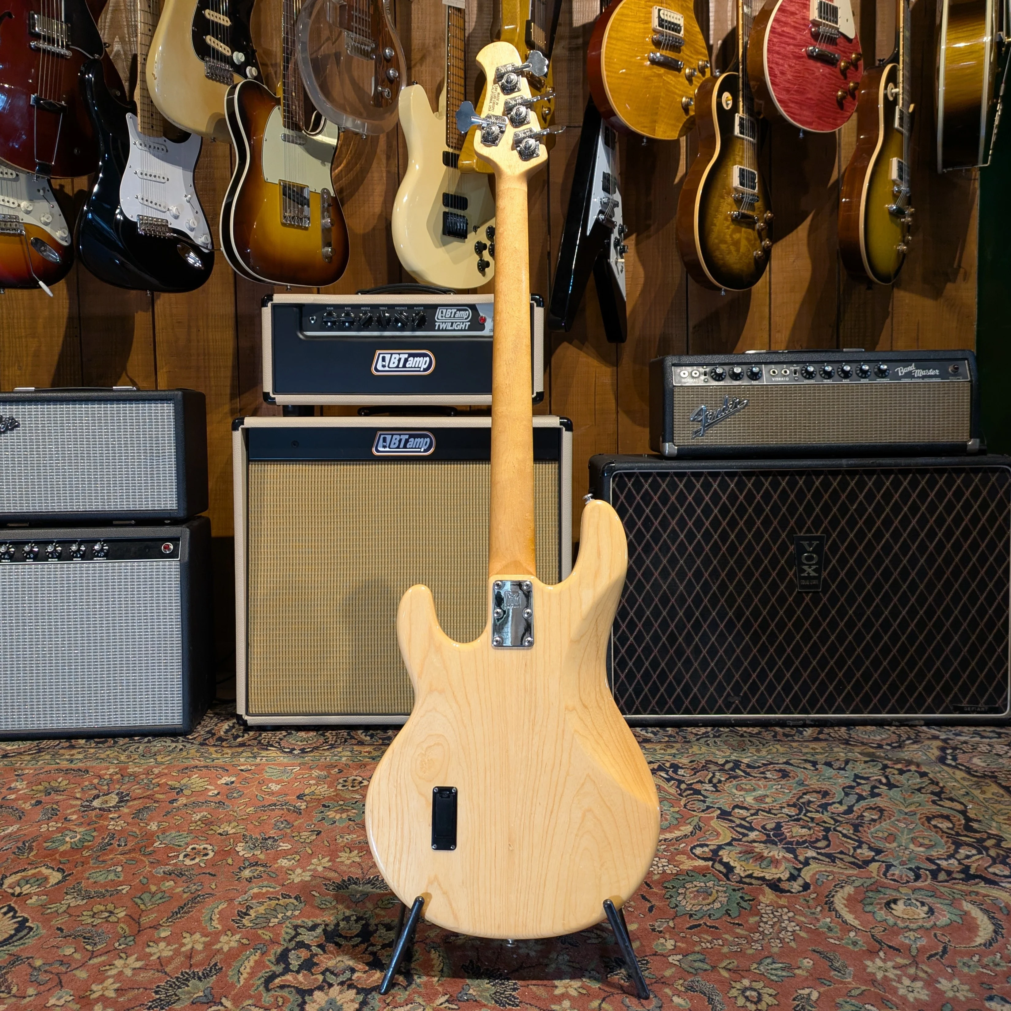 Ernie Ball Music Man Stingray 2EQ 1996 - Natural - Image 6