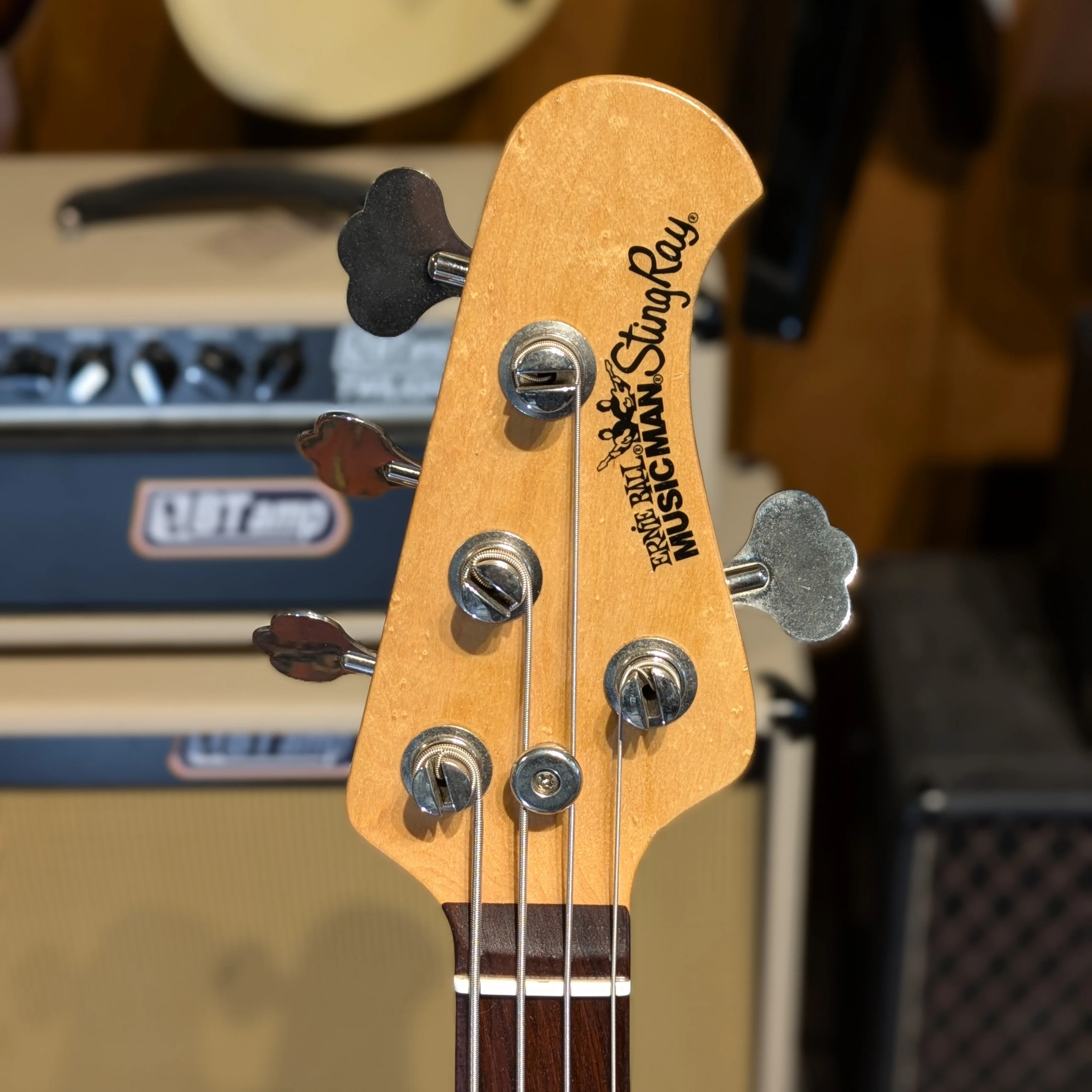 Ernie Ball Music Man Stingray 2EQ 1996 - Natural - Image 7