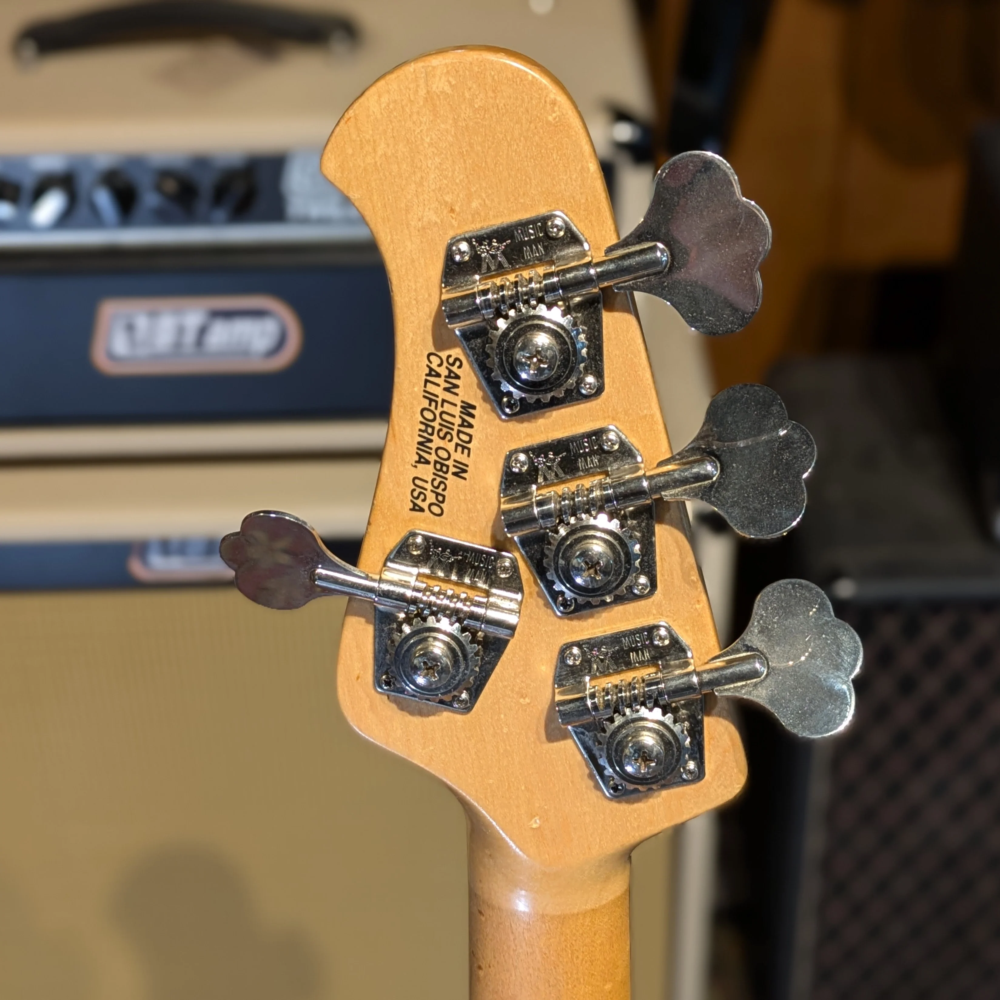 Ernie Ball Music Man Stingray 2EQ 1996 - Natural - Image 8