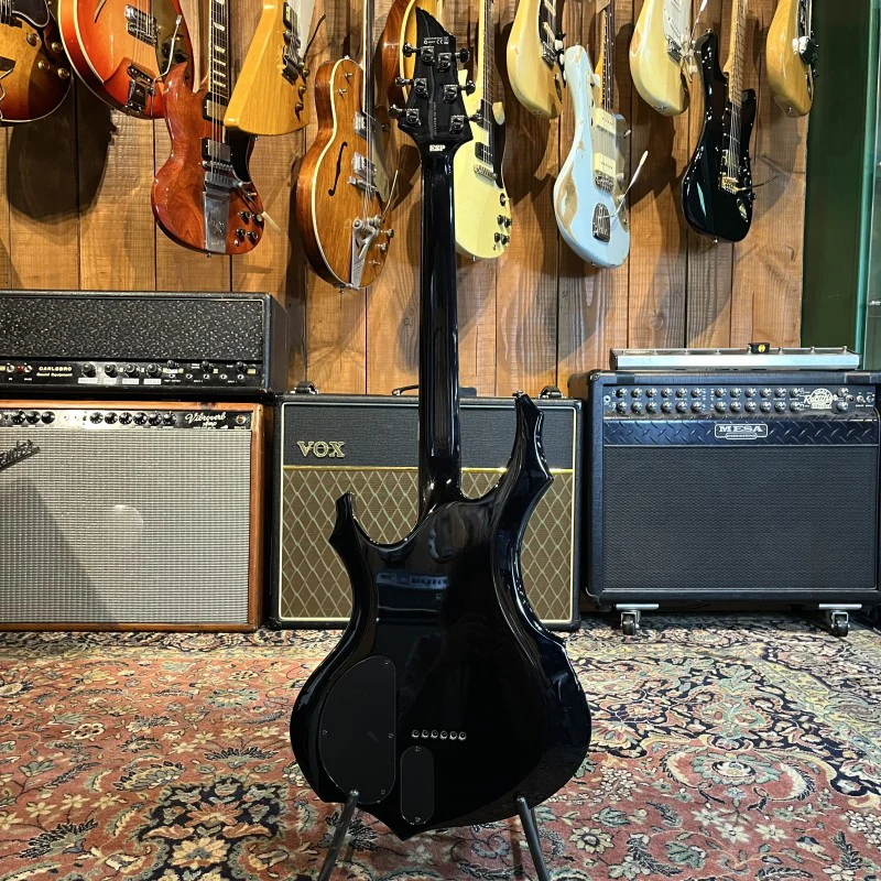 ESP LTD F-400 FM 2004 - 2008 - See Thru Black - Image 4