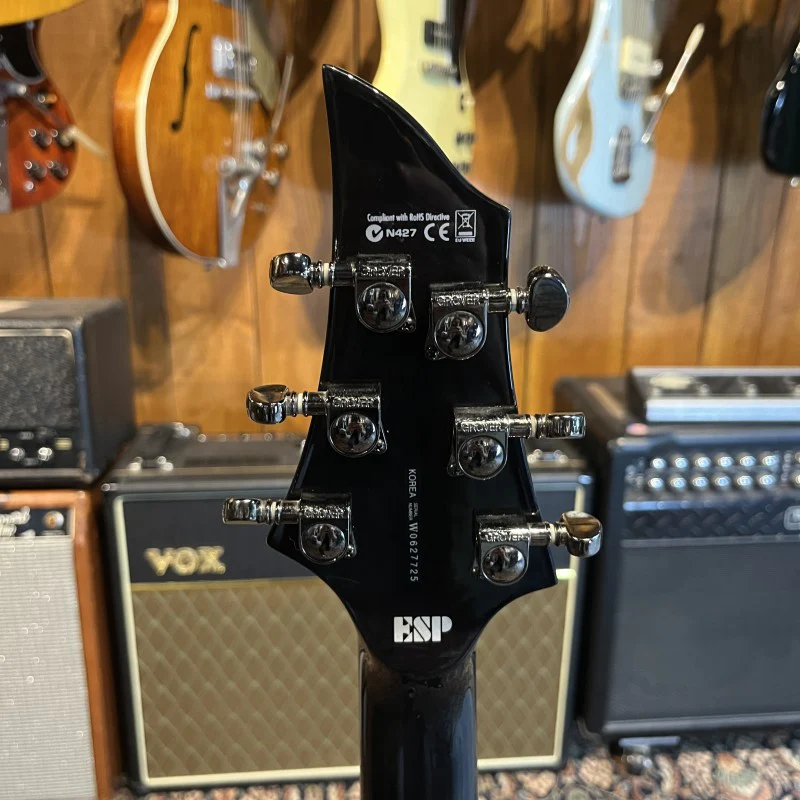 ESP LTD F-400 FM 2004 - 2008 - See Thru Black - Image 6
