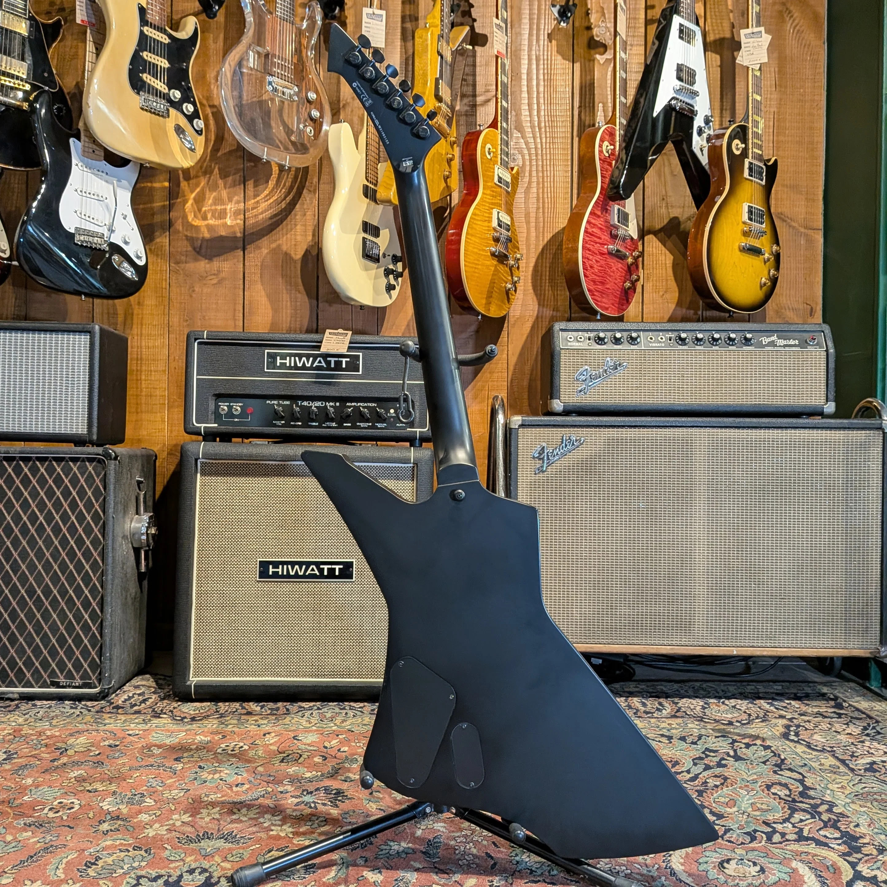 ESP LTD Snakebyte James Hetfield Signature - Black Satin - Image 4