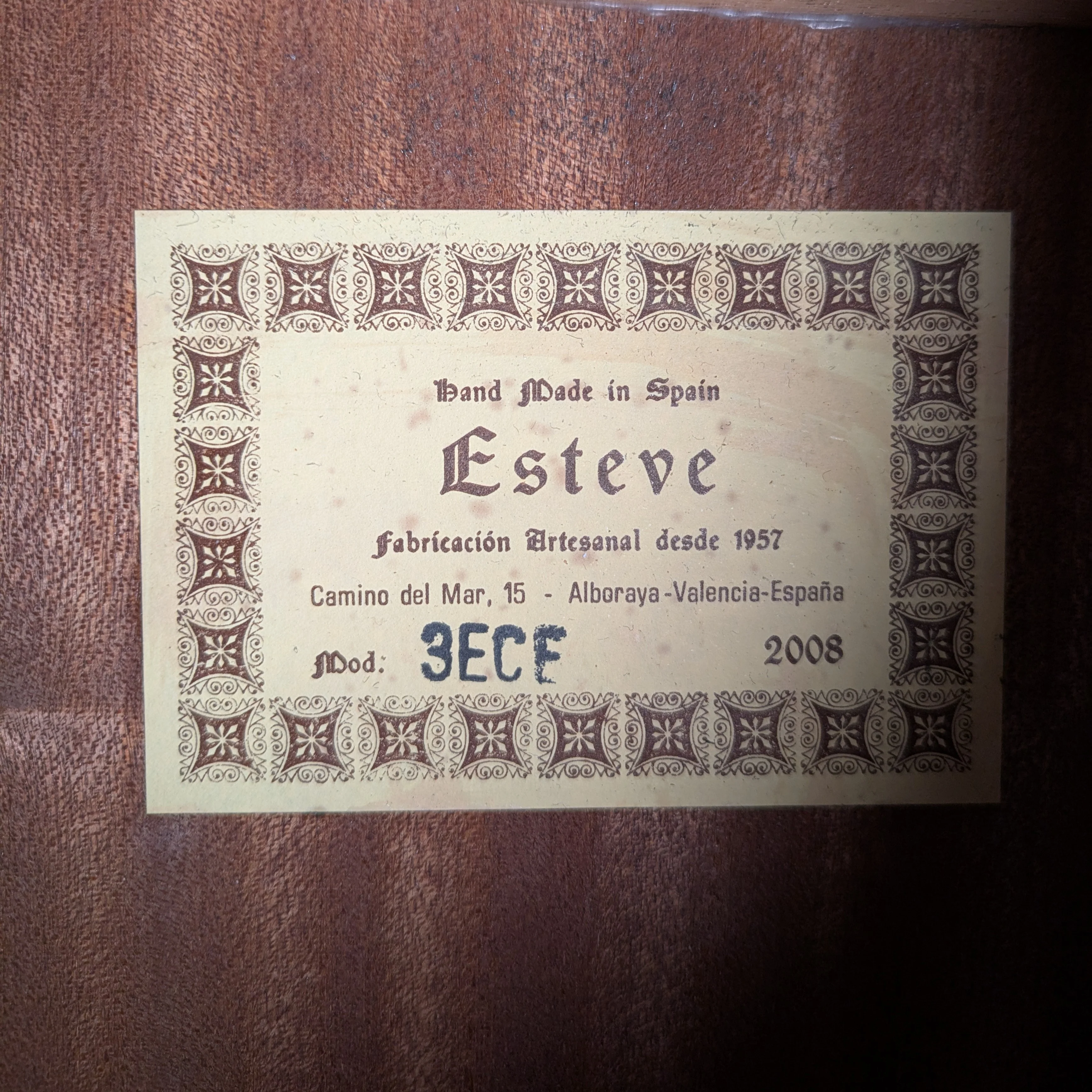 Esteve MOD-3ECE 2008 - Image 6