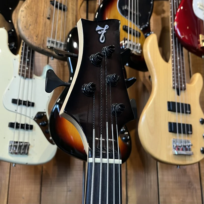 F Bass AC-5 Fretless Alain Caron Signature - Image 3