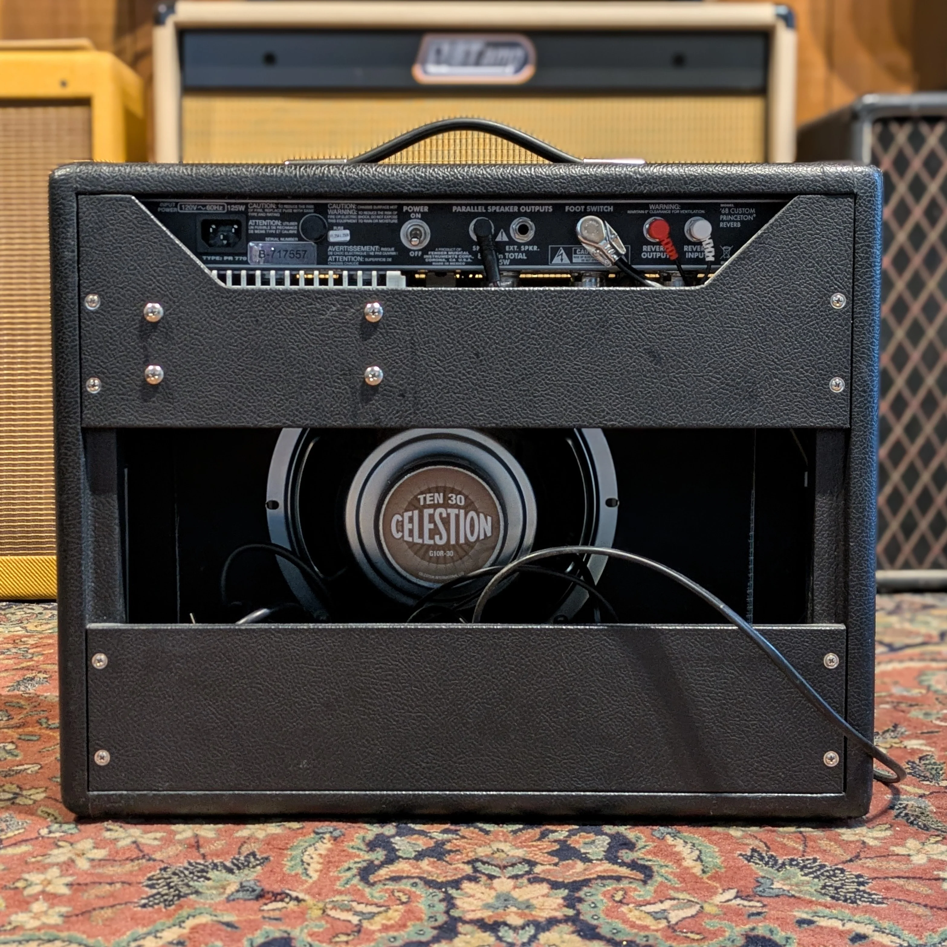 Fender '68 Custom Princeton Reverb-Amp 12-Watt 1x10" Guitar Combo - Image 3