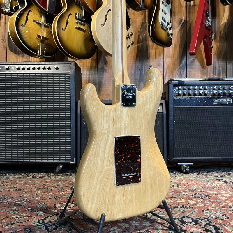 Fender American Deluxe Stratocaster Natural (1998) USA - Image 5