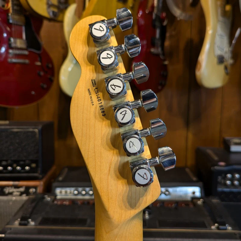 Fender American Deluxe Telecaster  - Olympic Pearl - Image 6
