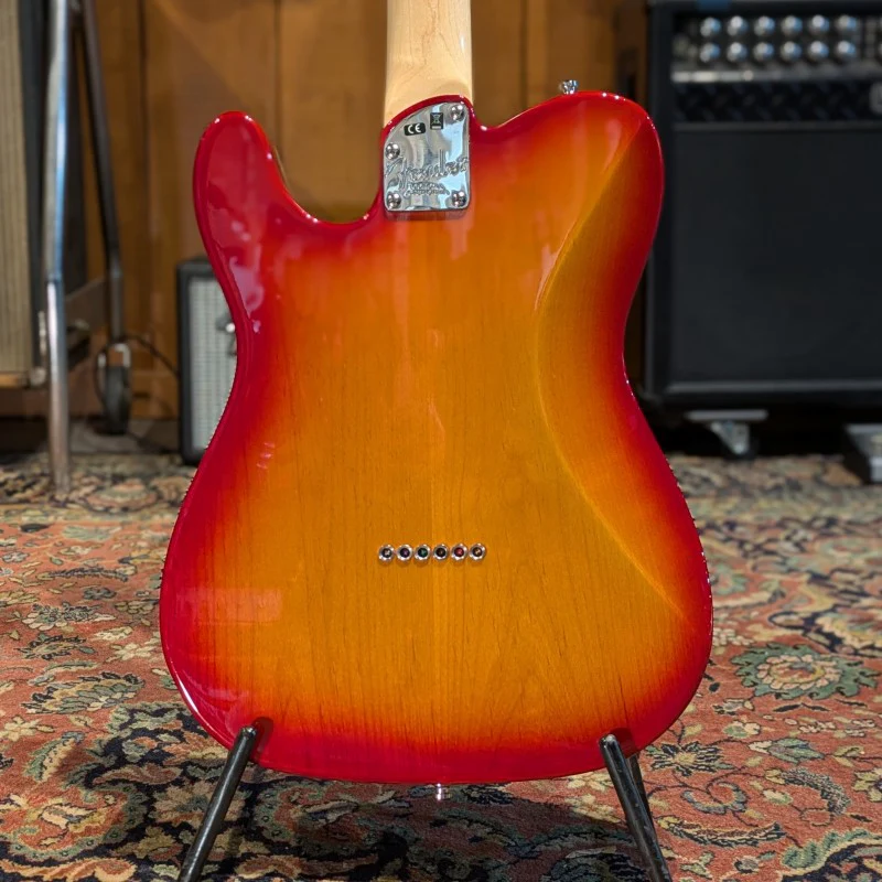 Fender American Elite Telecaster Aged Cherry Burst - Image 3