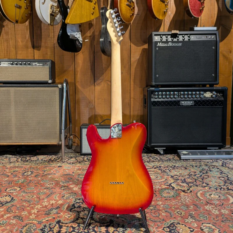 Fender American Elite Telecaster Aged Cherry Burst - Image 6