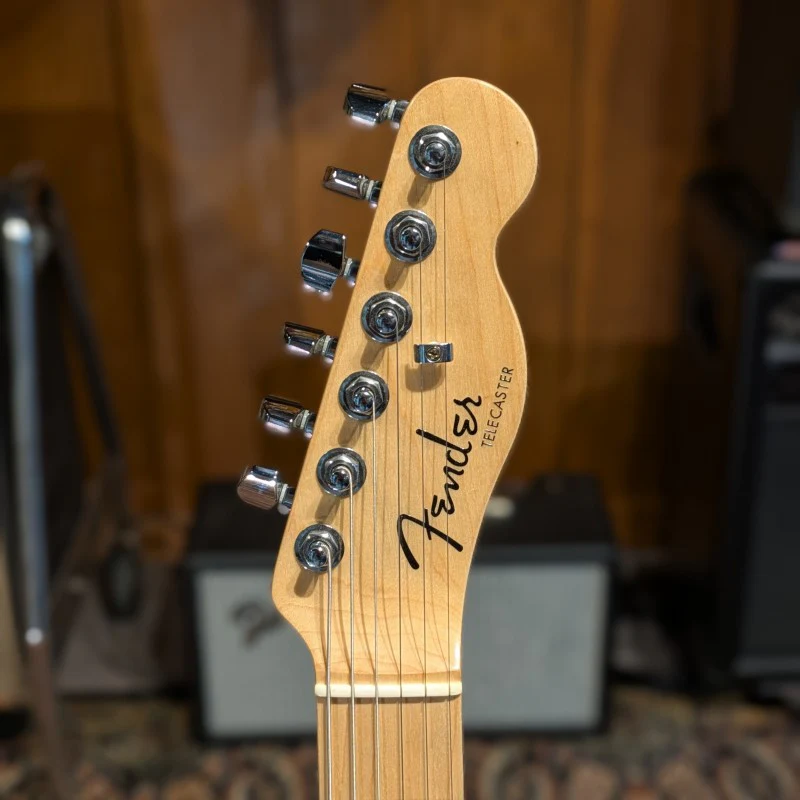 Fender American Elite Telecaster Aged Cherry Burst - Image 7