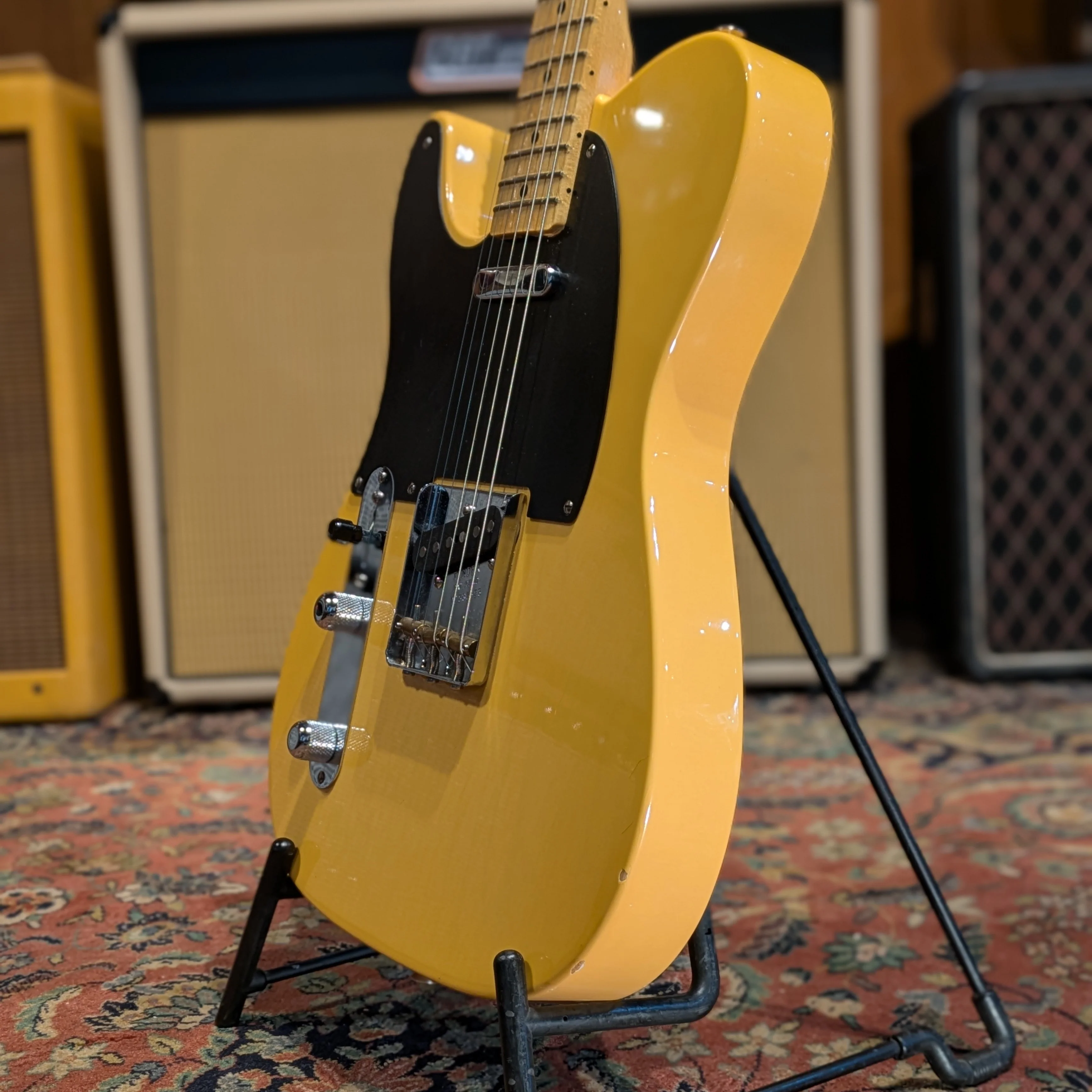Fender American Vintage '52 Telecaster Left-Handed 2017 - Butterscotch Blonde - Image 4