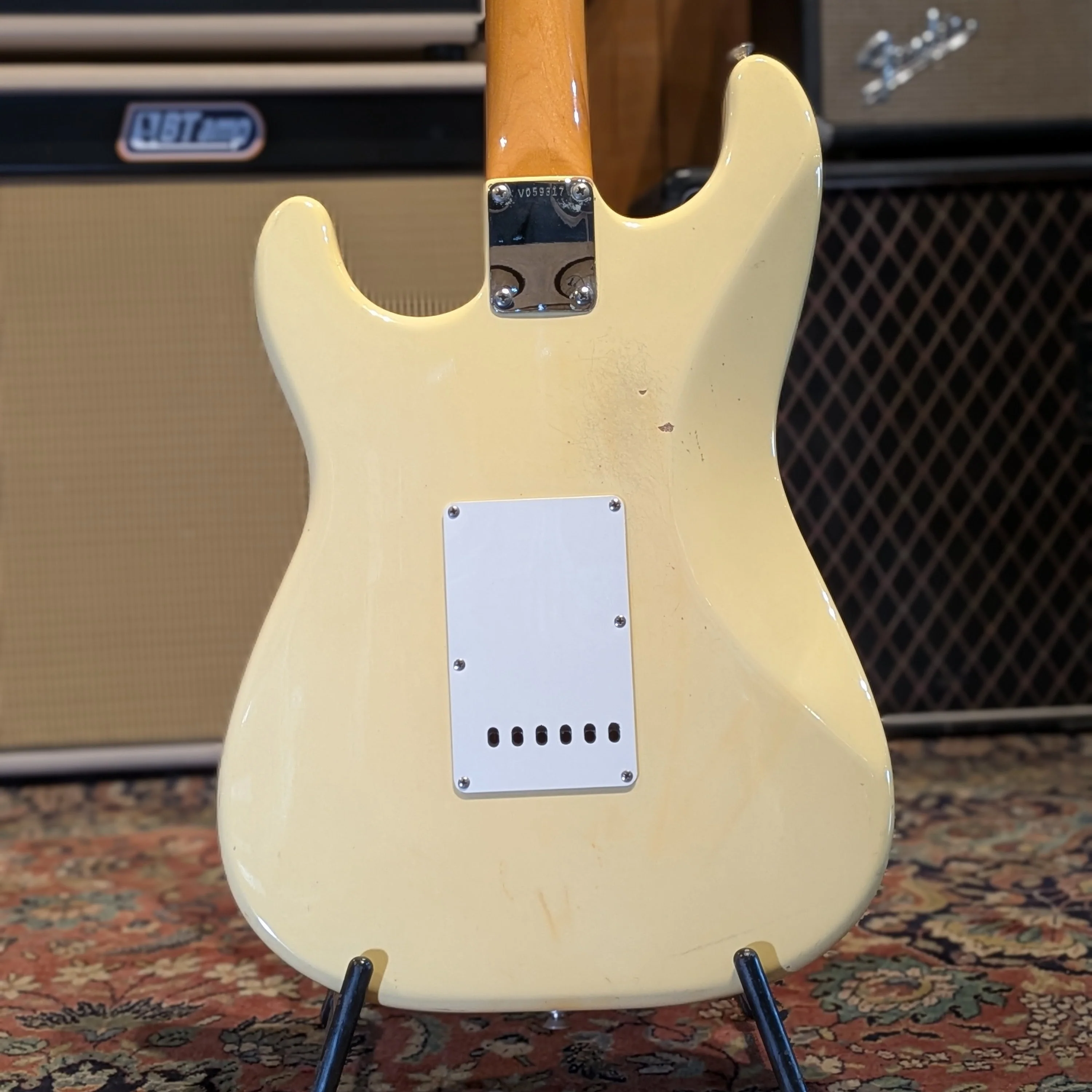 Fender American Vintage '62 Stratocaster 1991 - Vintage White - Image 3
