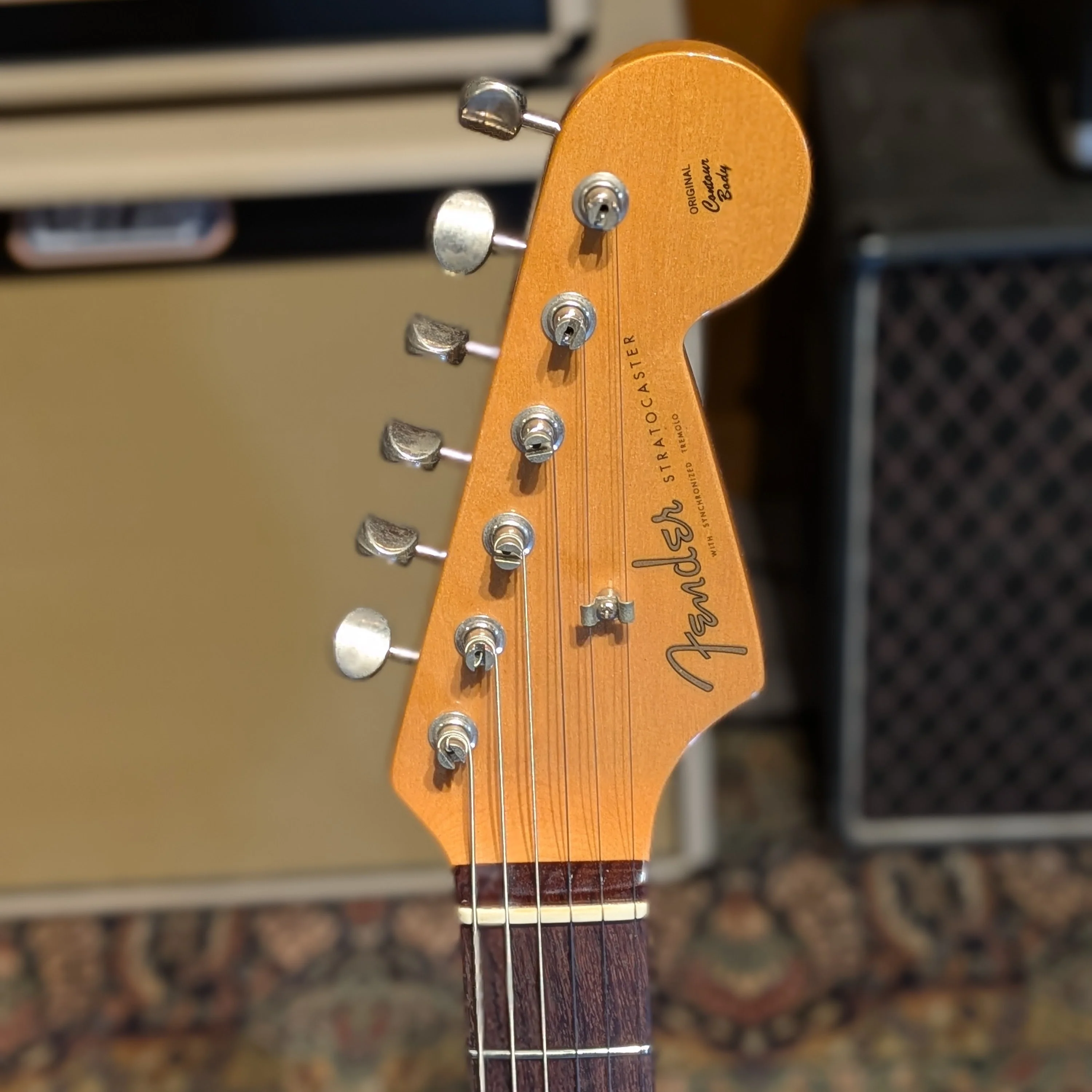 Fender American Vintage '62 Stratocaster 1991 - Vintage White - Image 4