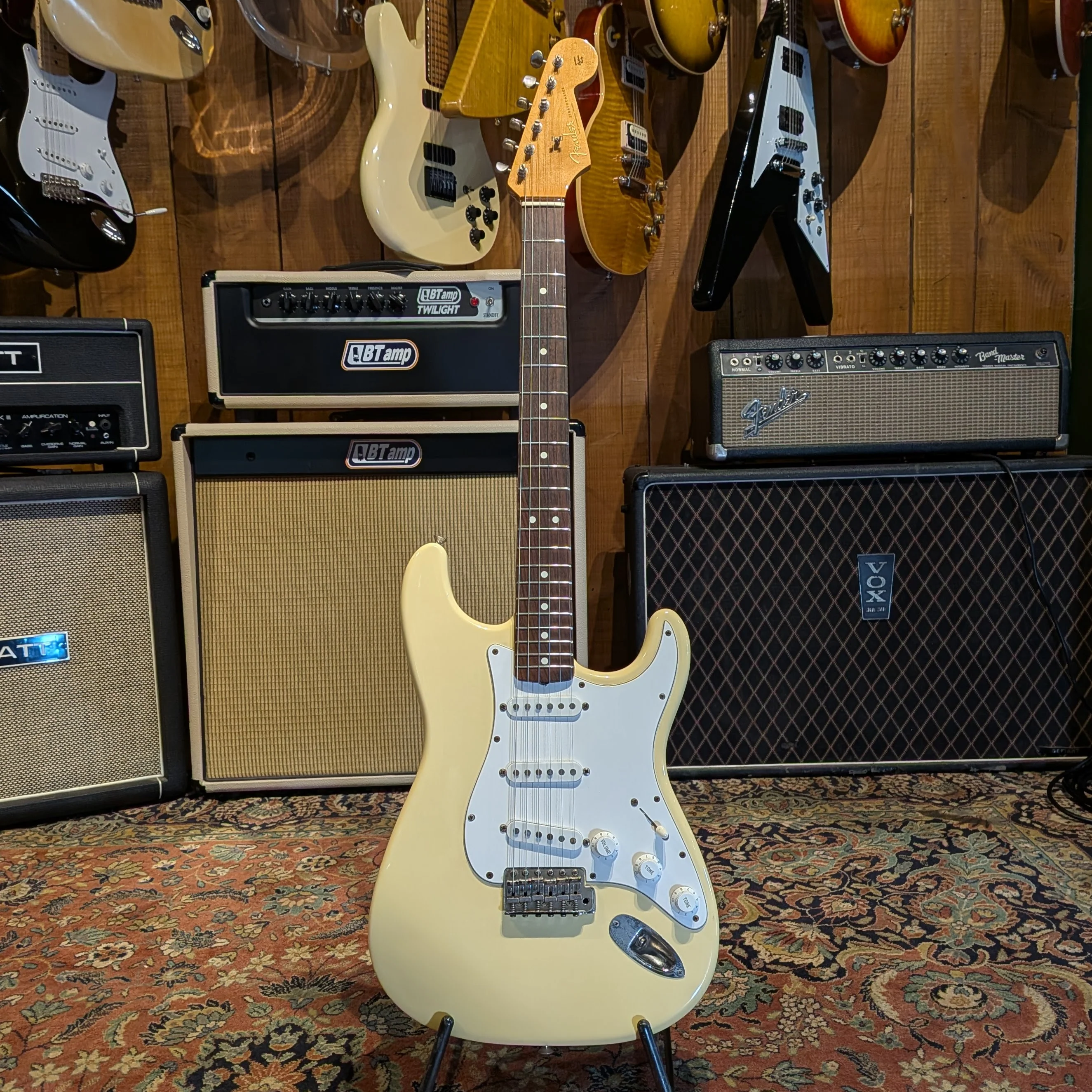 Fender American Vintage '62 Stratocaster 1991 - Vintage White - Image 6