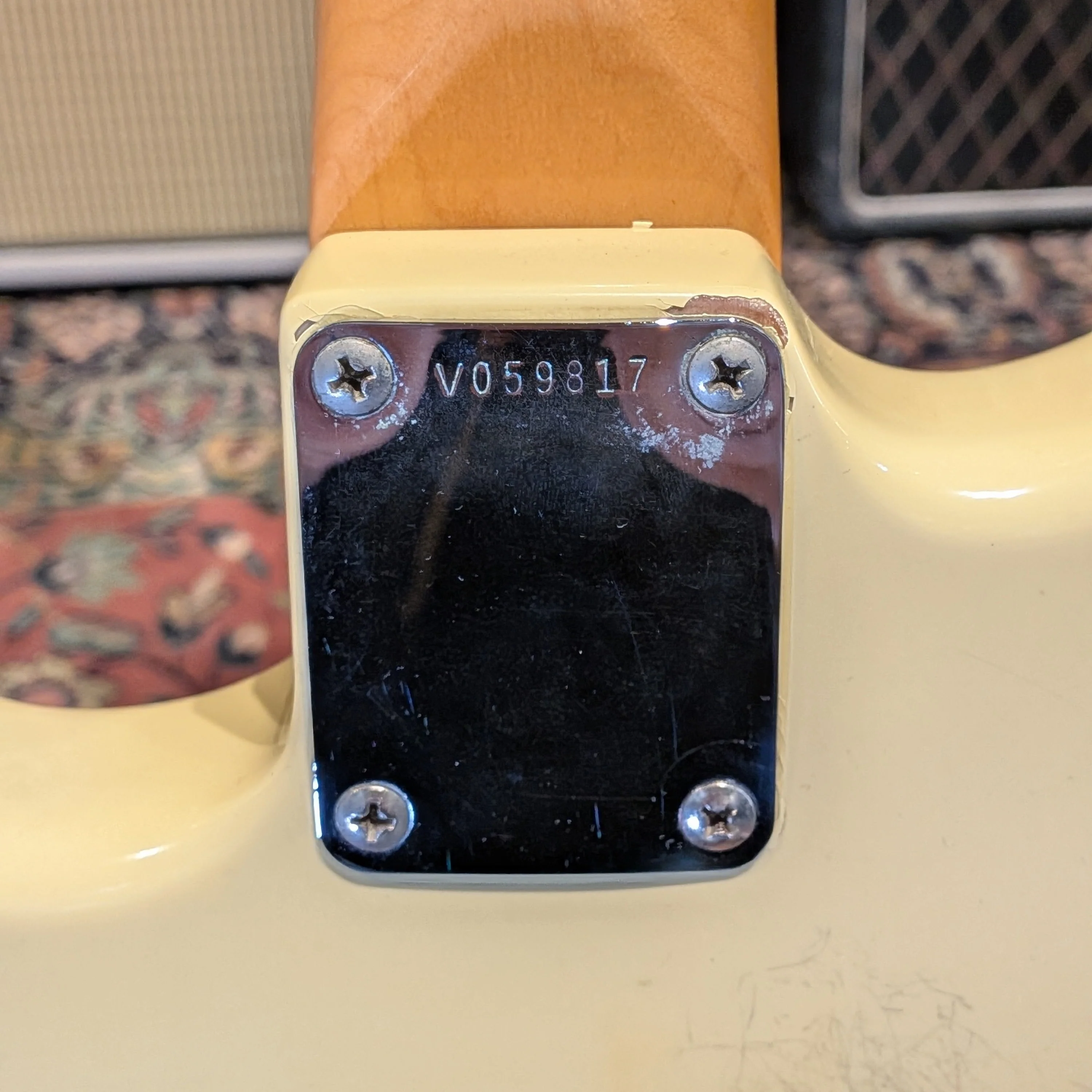 Fender American Vintage '62 Stratocaster 1991 - Vintage White - Image 8
