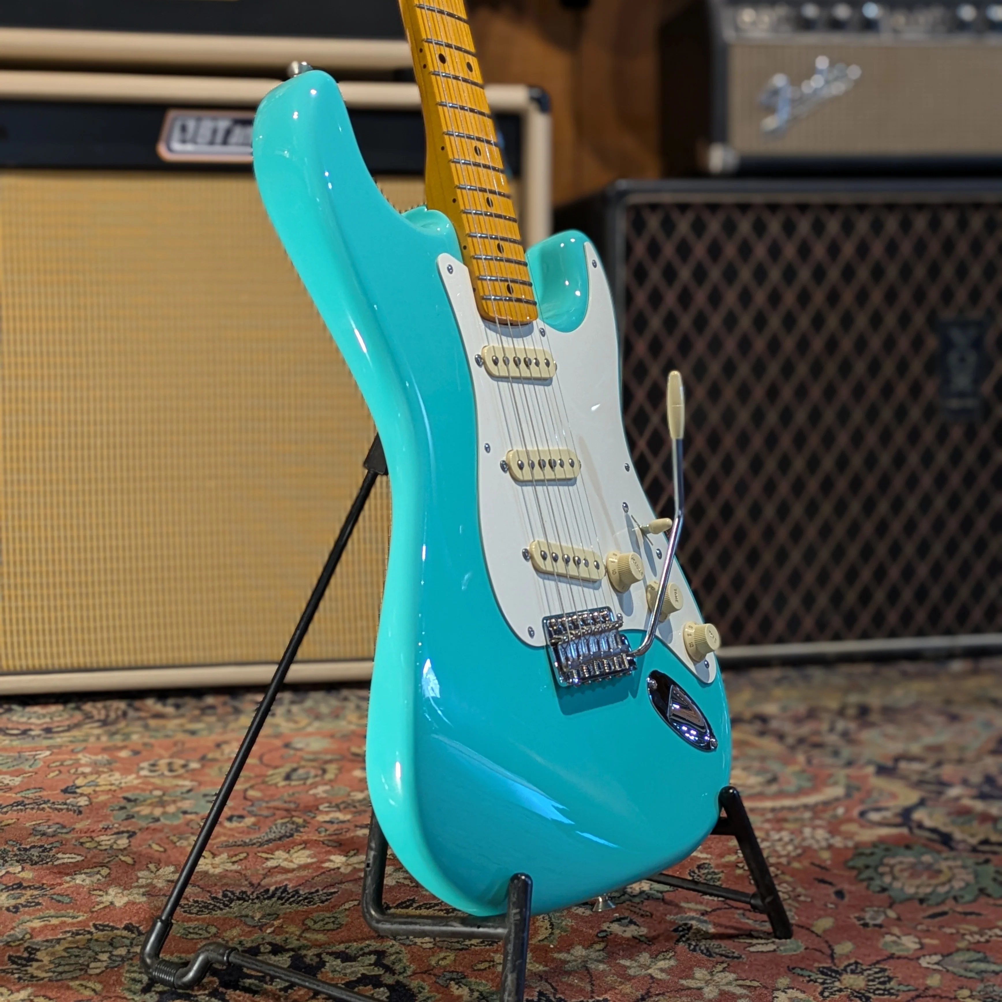 Fender American Vintage II '57 Stratocaster 2022 - Seafoam Green - Image 5