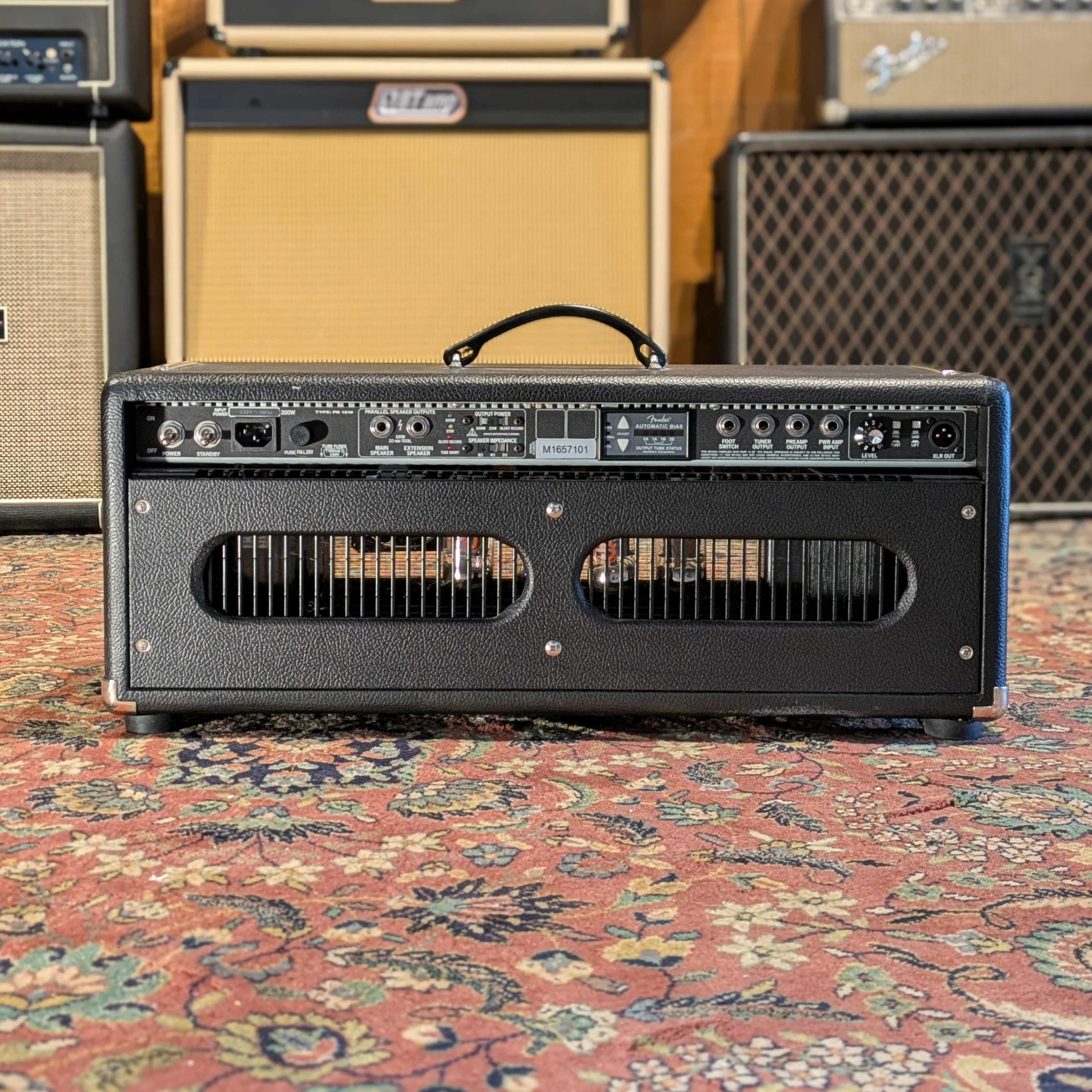 Fender Bassman 100T 100-Watt Bass Amp Head 2010s - Black - Image 2