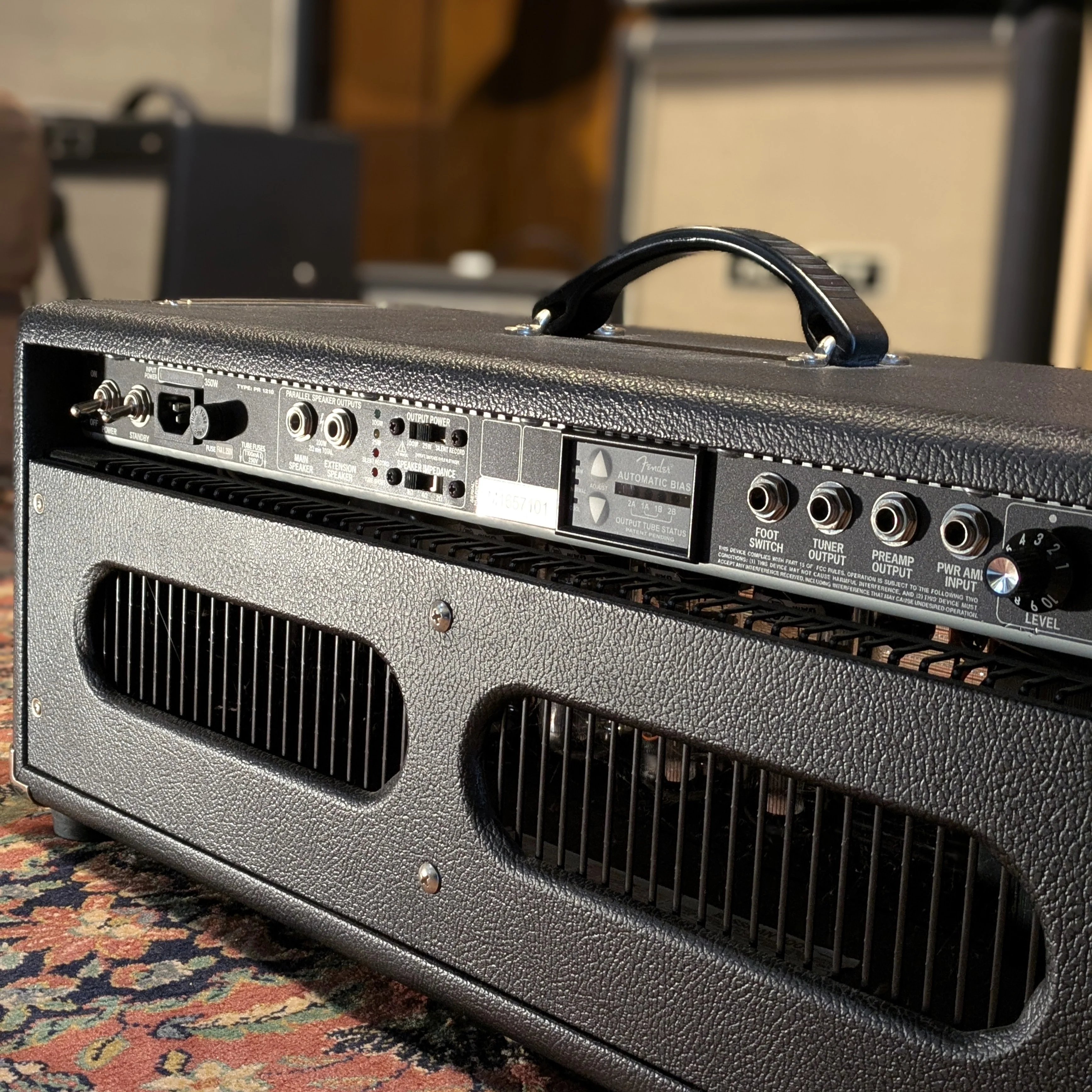 Fender Bassman 100T 100-Watt Bass Amp Head 2010s - Black - Image 6