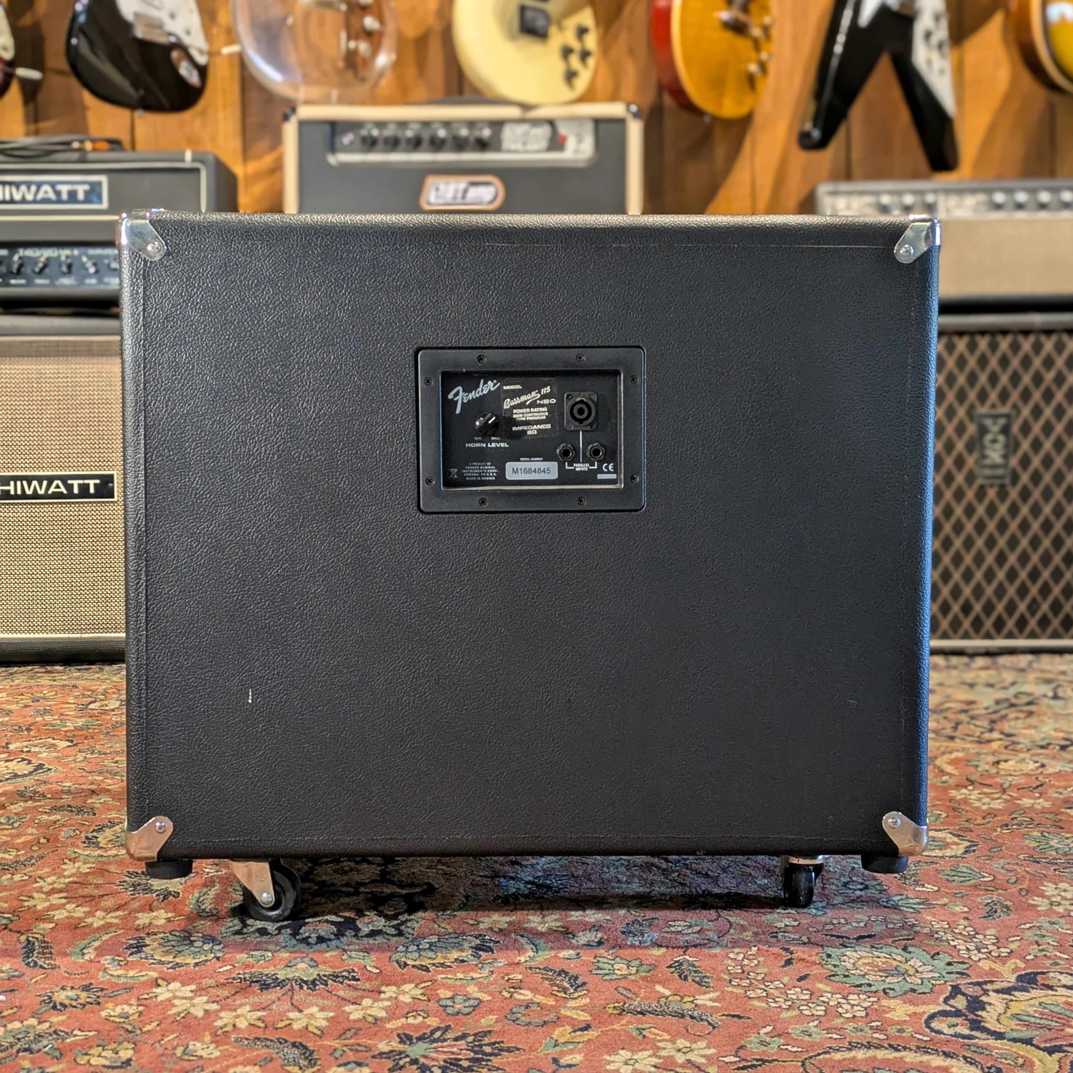 Fender Bassman 115 Neo 1x15" Bass Speaker Cabinet 2012 - Present - Black - Image 2