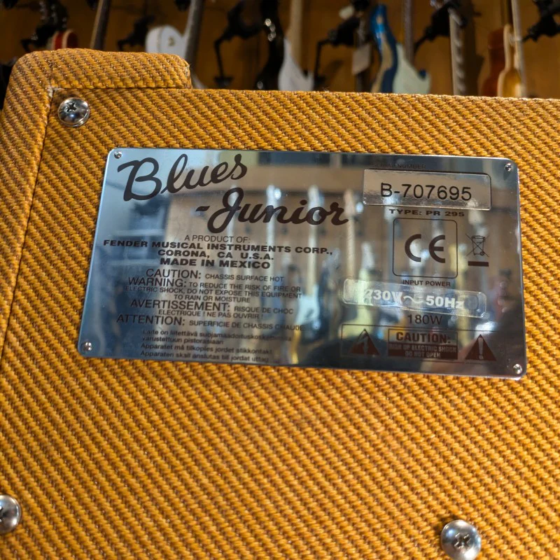 Fender Blues Junior Lacquered Tweed - Image 4
