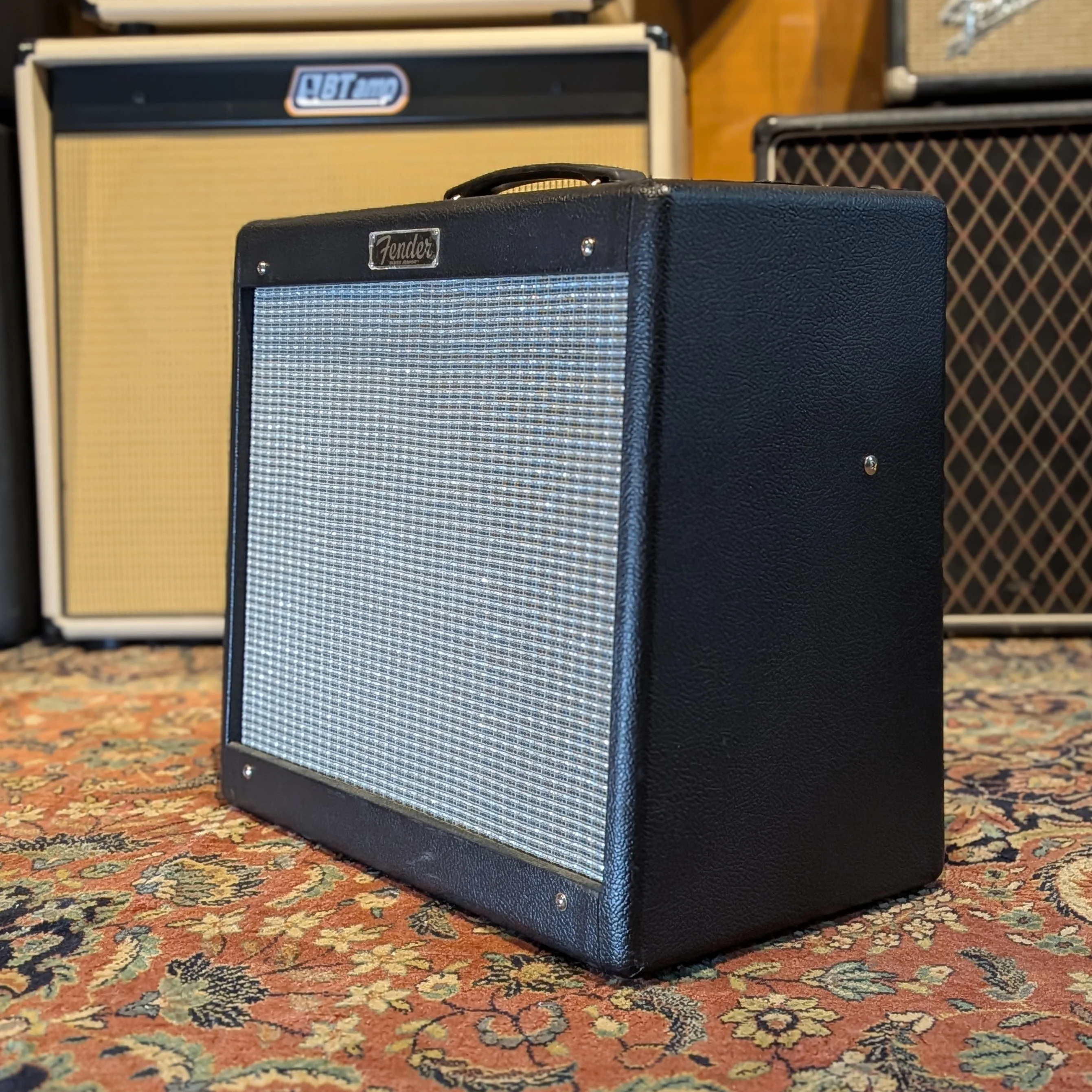 Fender Blues Junior III 15-Watt 1x12" Guitar Combo 2010 - 2017 - Black - Image 3
