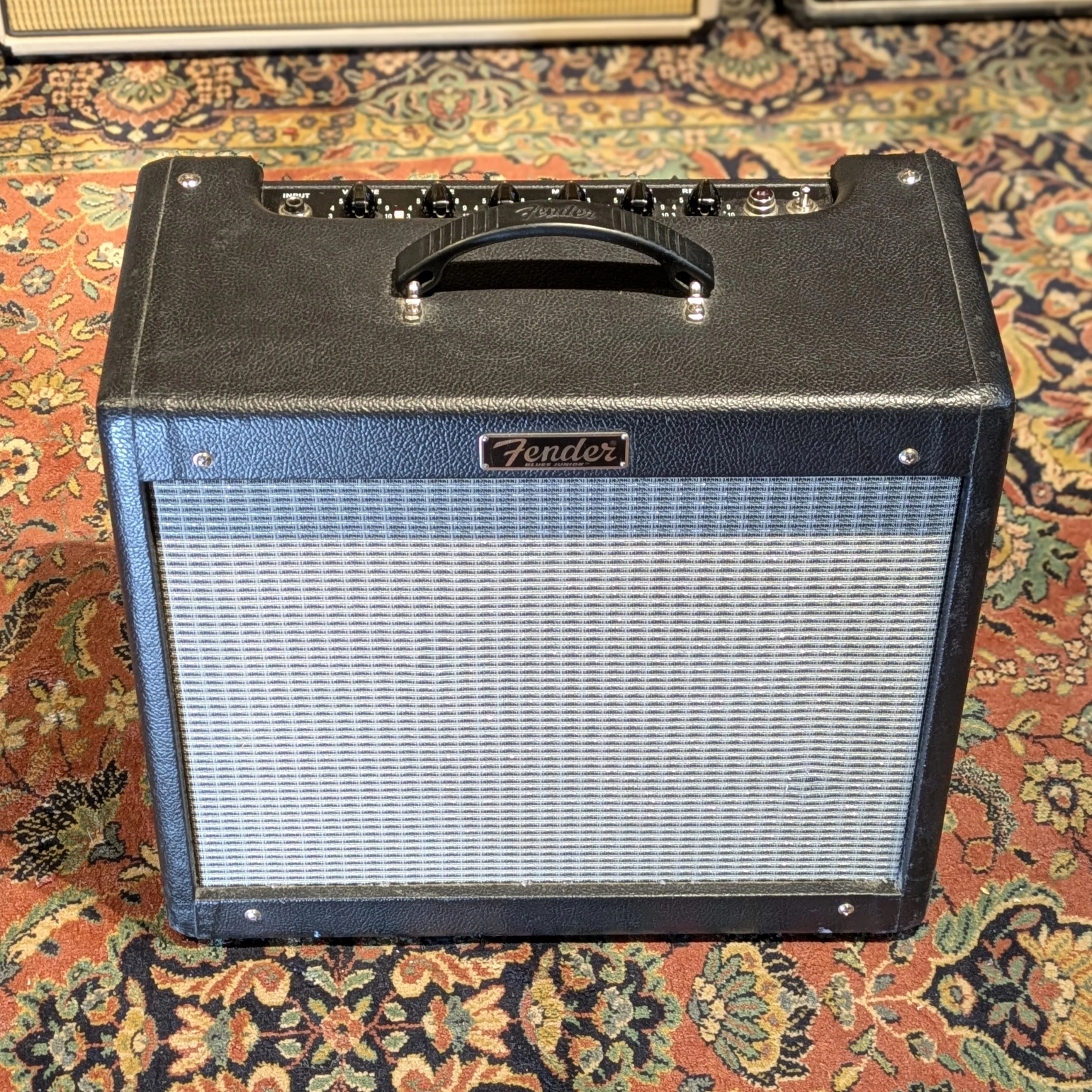 Fender Blues Junior III 15-Watt 1x12" Guitar Combo - Black - Image 2