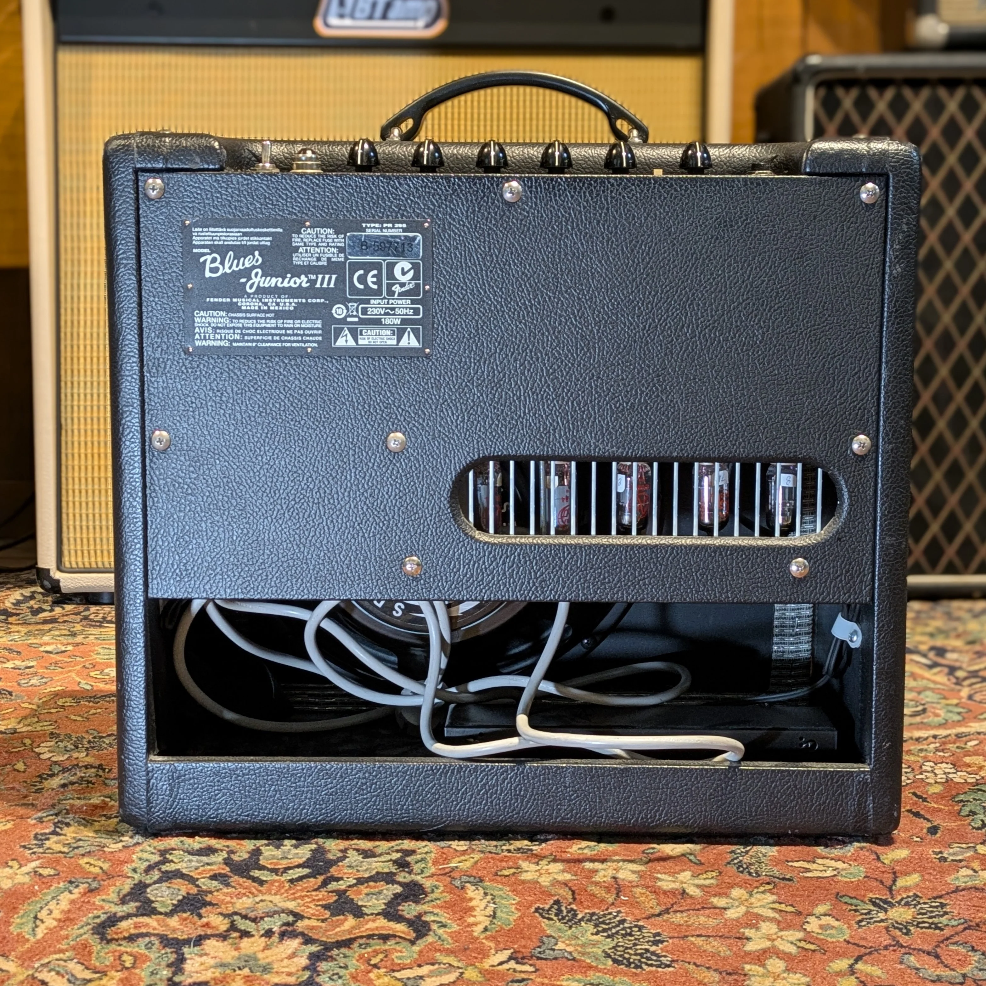 Fender Blues Junior III 15-Watt 1x12" Guitar Combo - Black - Image 4