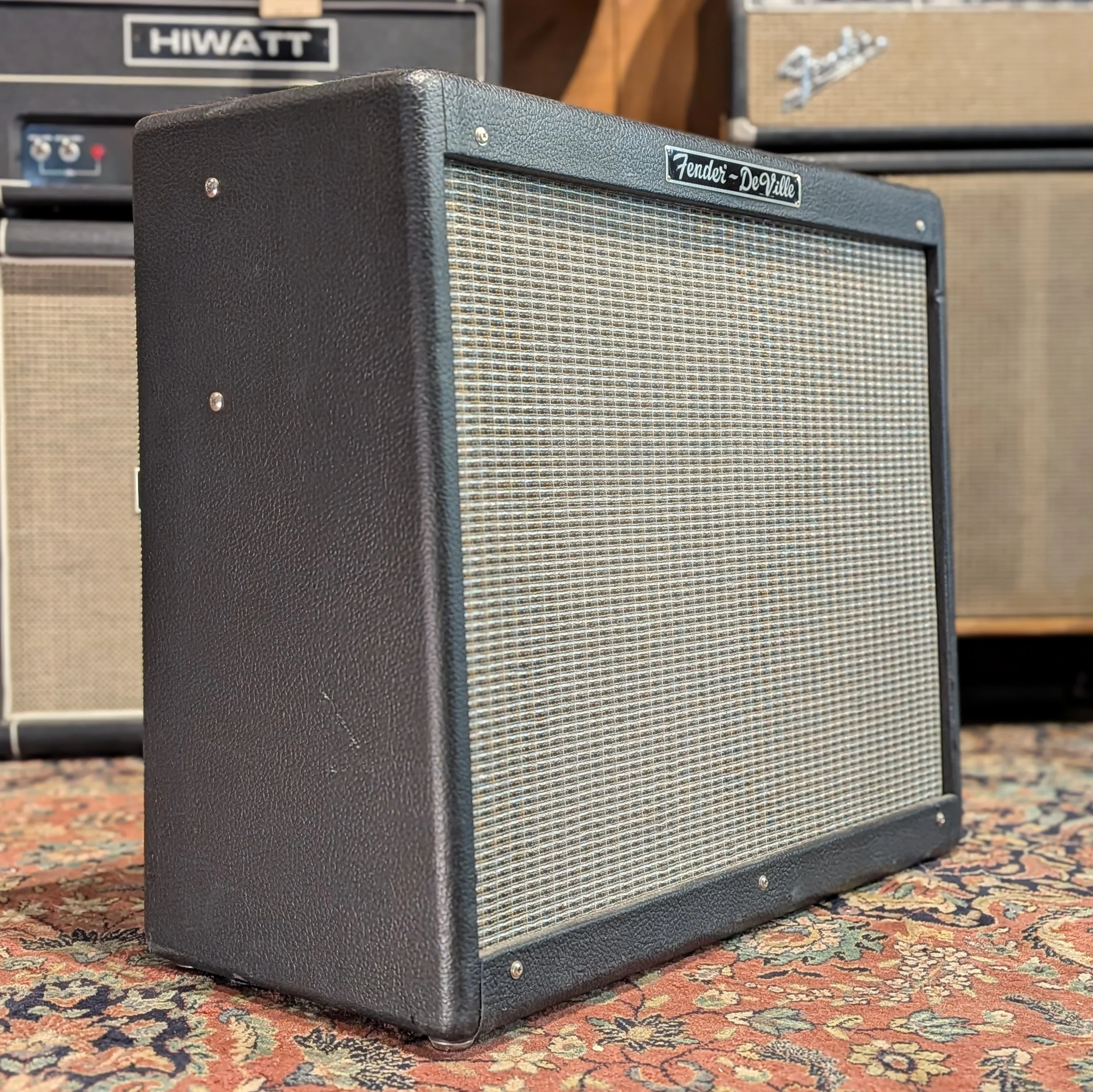Fender Hot Rod DeVille 212 3-Channel 60-Watt 2x12" Guitar Combo - Black - Image 2