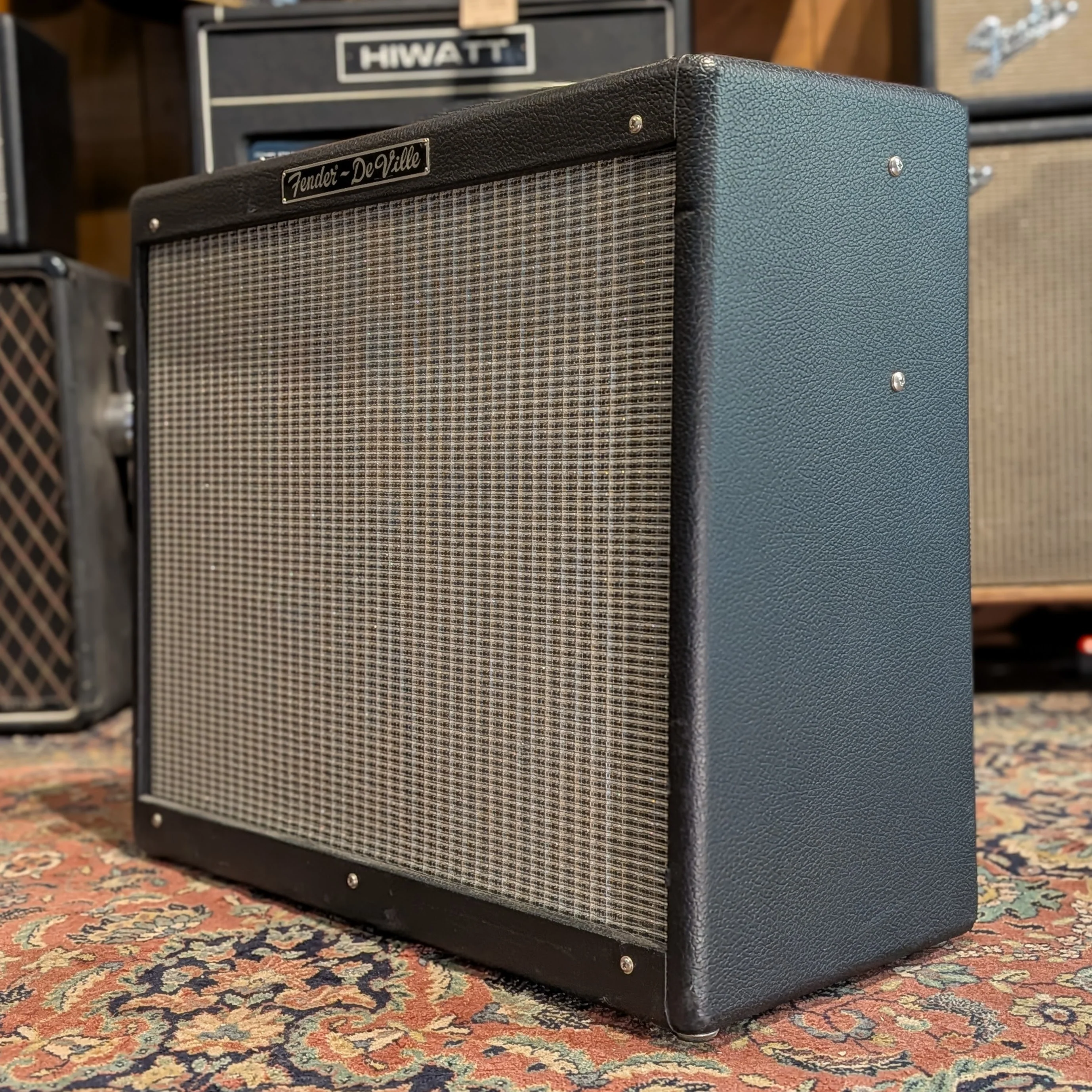 Fender Hot Rod DeVille 212 3-Channel 60-Watt 2x12" Guitar Combo - Black - Image 4