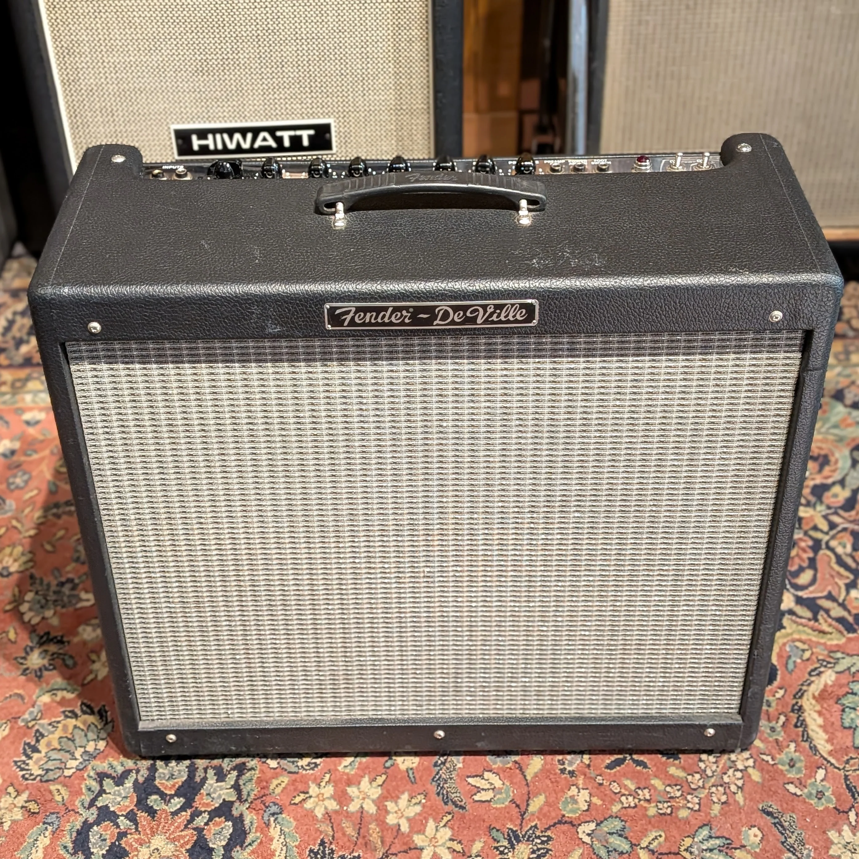 Fender Hot Rod DeVille 212 3-Channel 60-Watt 2x12" Guitar Combo - Black - Image 5