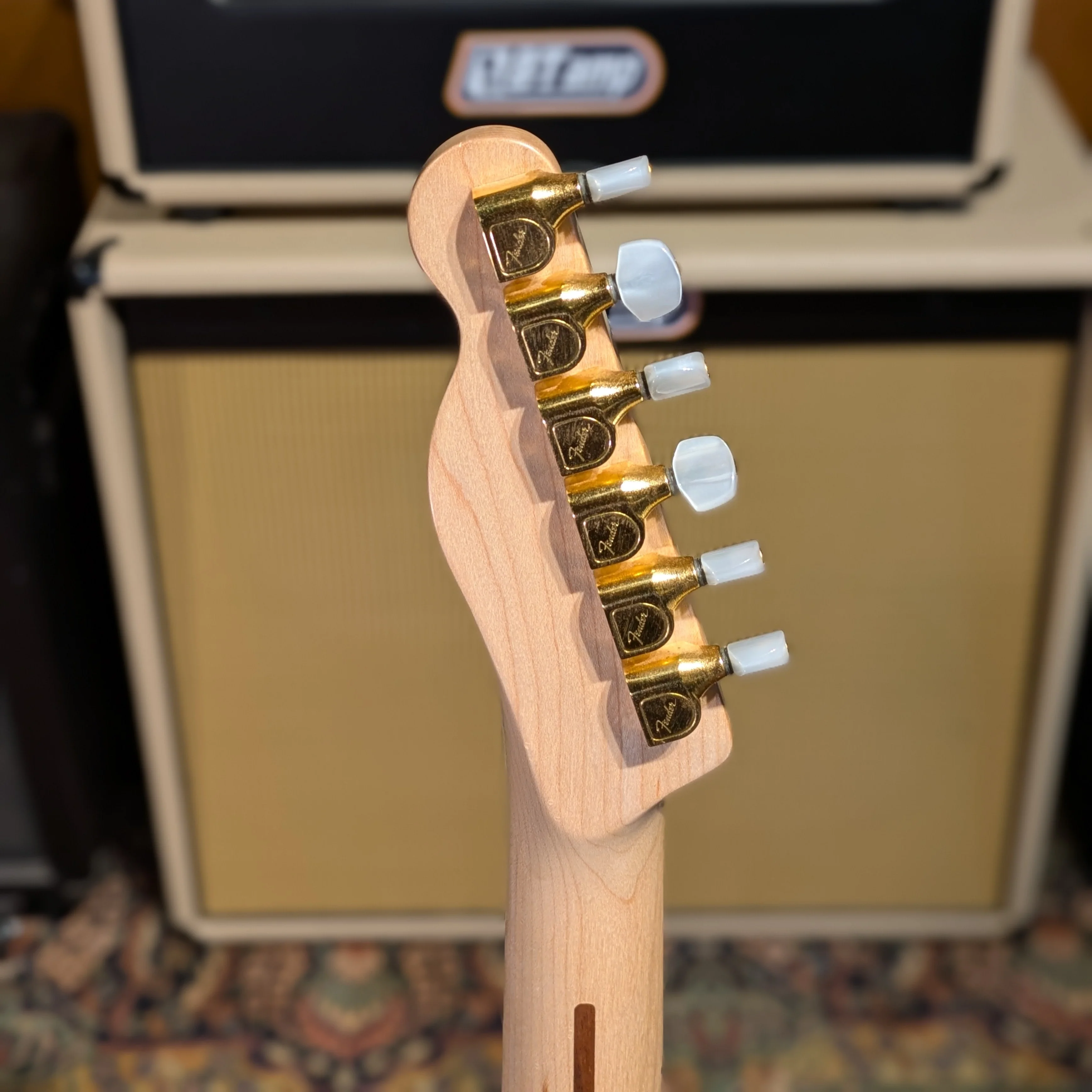 Fender James Burton Artist Series Signature Telecaster 2013 - Red Paisley Flames - Image 6