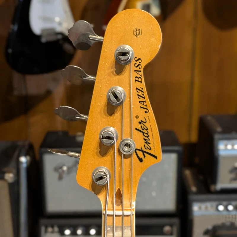 Fender Jazz Bass with Maple Fretboard 1970 - 1974 - Sunburst - Image 8