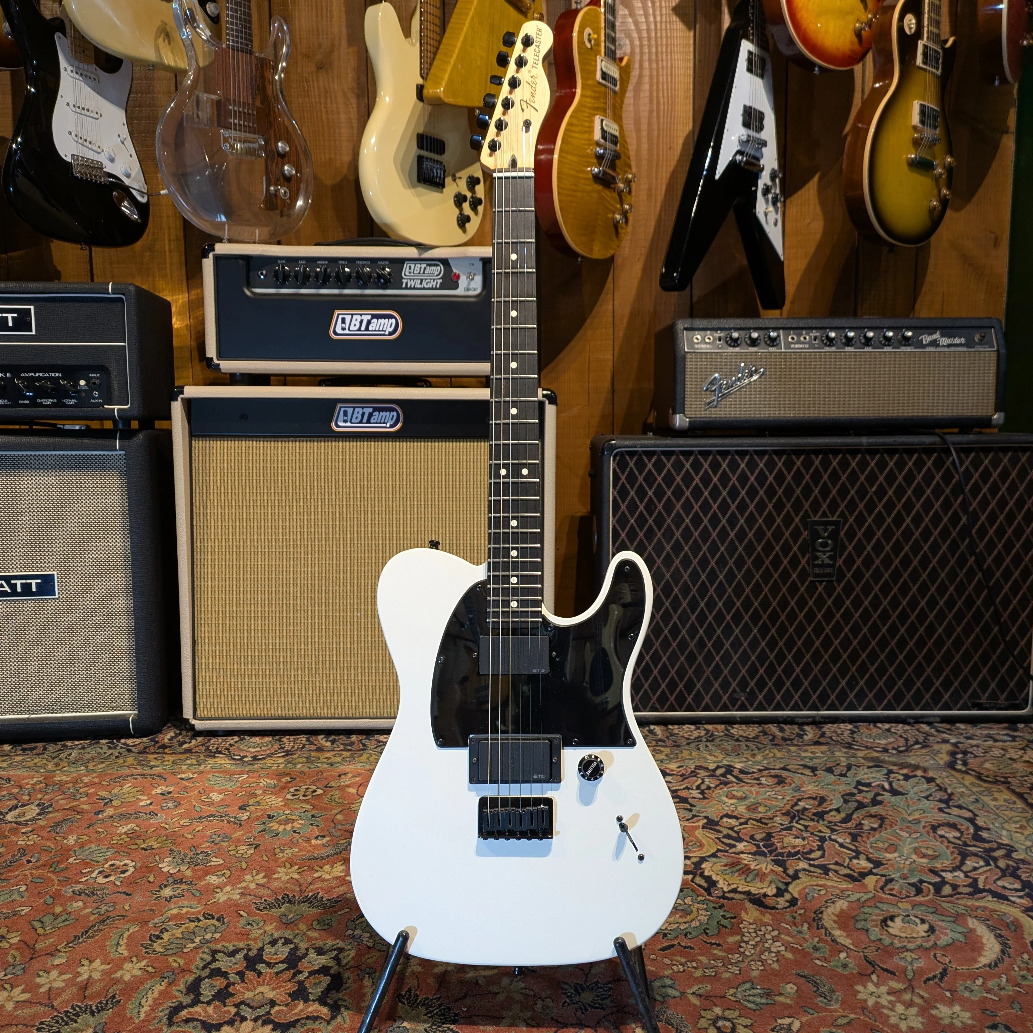 Fender Jim Root Artist Series Signature Telecaster 2014 - Flat White - Image 4