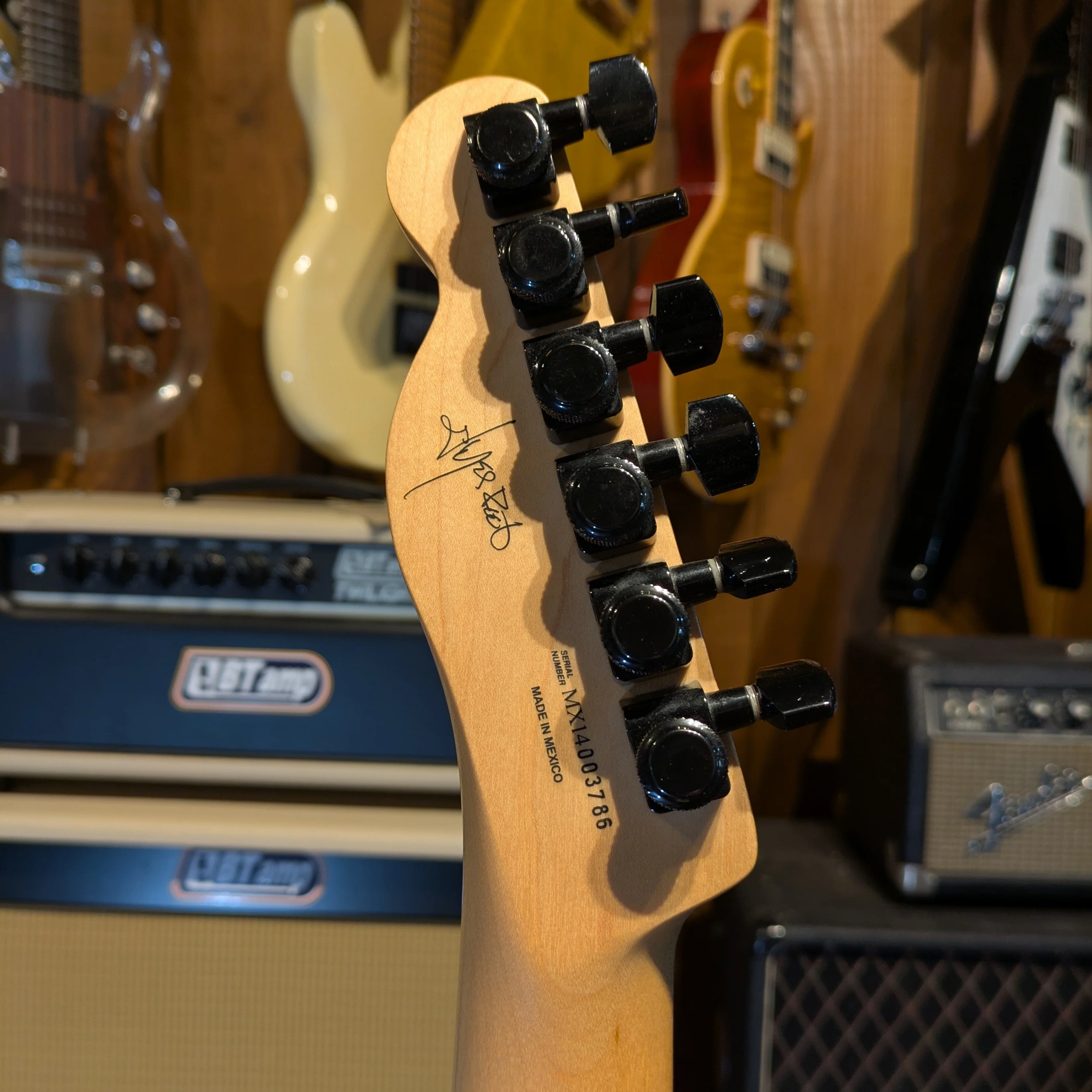 Fender Jim Root Artist Series Signature Telecaster 2014 - Flat White - Image 7