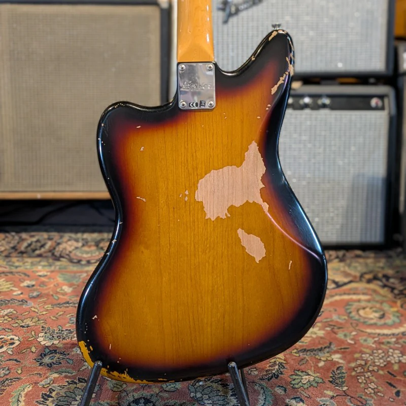Fender Kurt Cobain Road Worn Jaguar 2012 - 3-Color Sunburst - Image 2