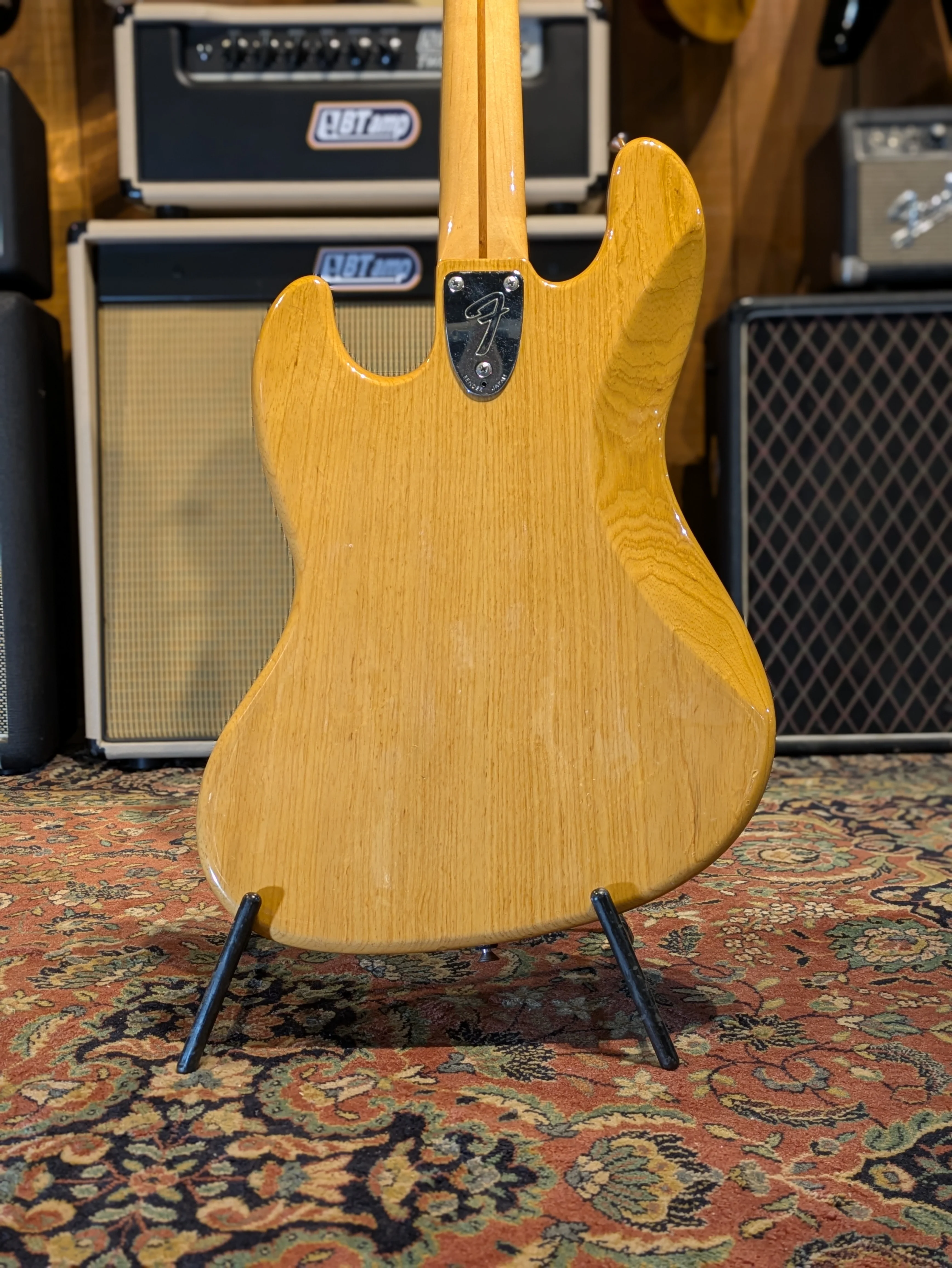 Fender Marcus Miller Artist Series Signature Jazz Bass 1999 - 2014 - Natural - Image 2