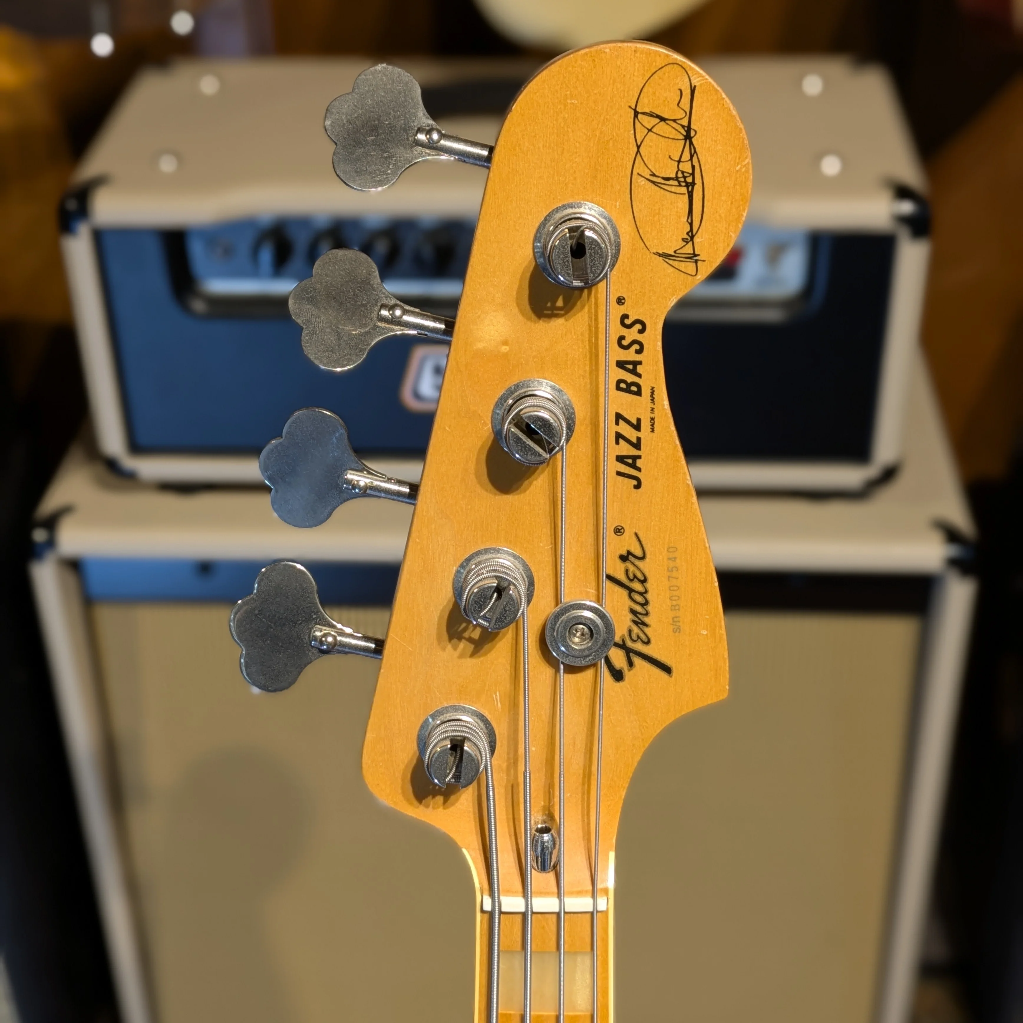 Fender Marcus Miller Artist Series Signature Jazz Bass 1999 - 2014 - Natural - Image 5