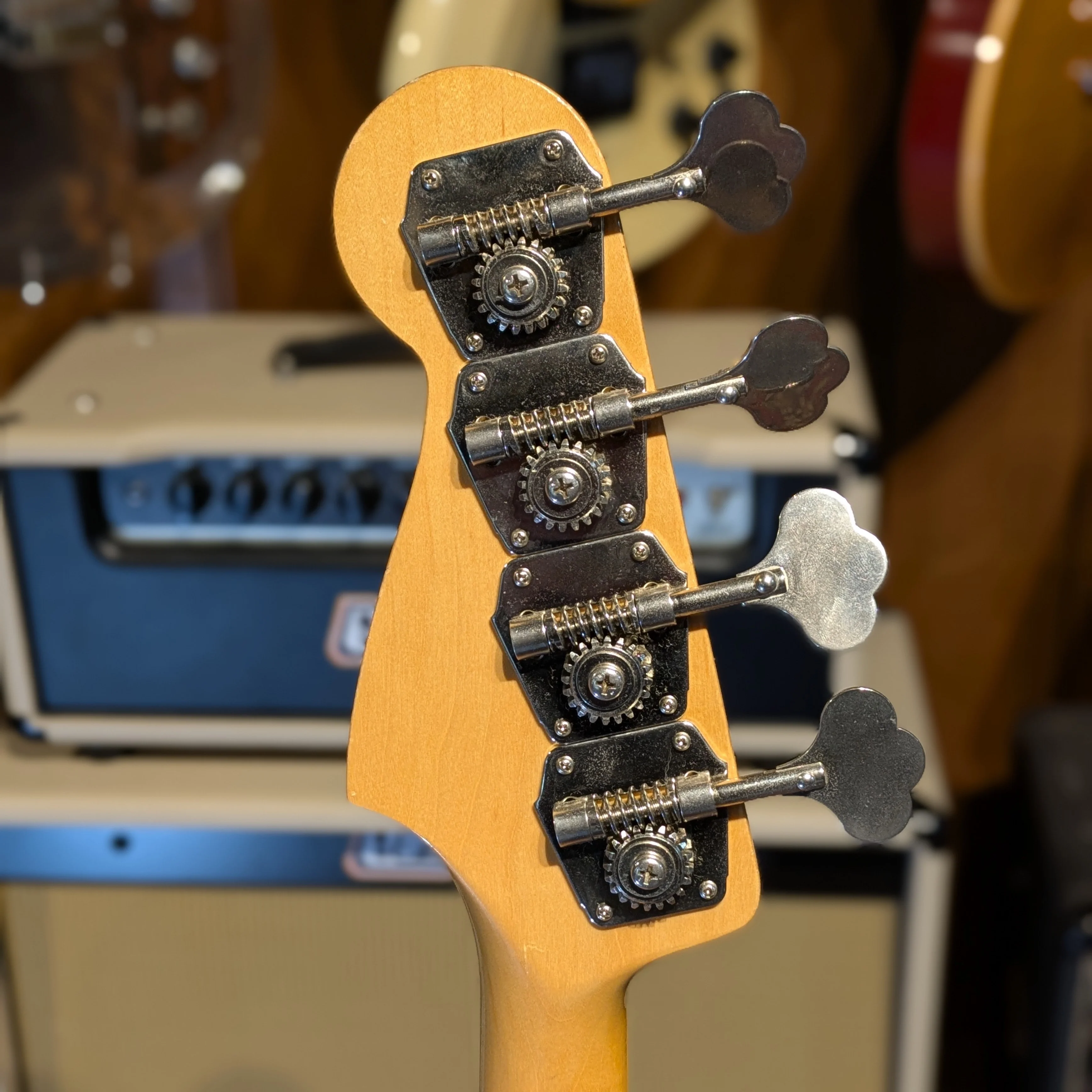 Fender Marcus Miller Artist Series Signature Jazz Bass 1999 - 2014 - Natural - Image 6
