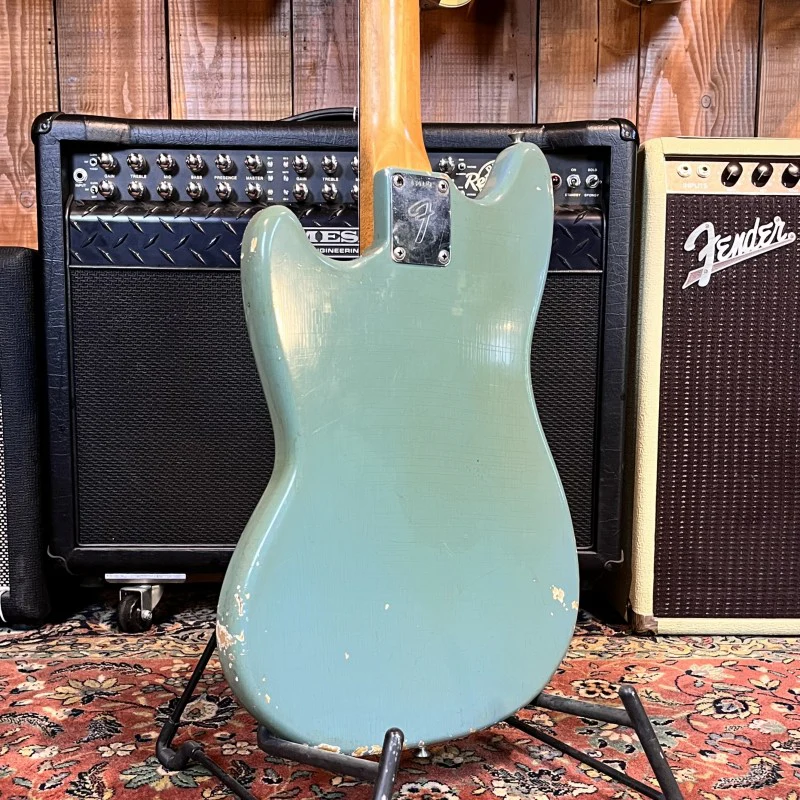 Fender Musicmaster II USA 1966 Daphne Blue - Image 3