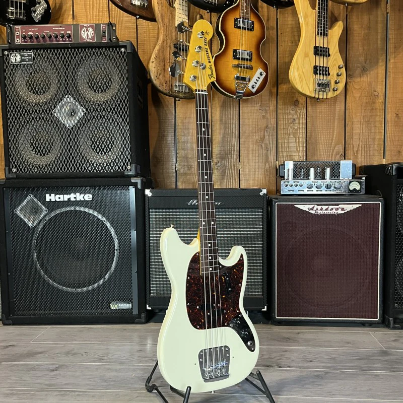 Fender Mustang Bass MB-98 / MB-SD Japan Import  + Curtis Novak Pickups - Image 2