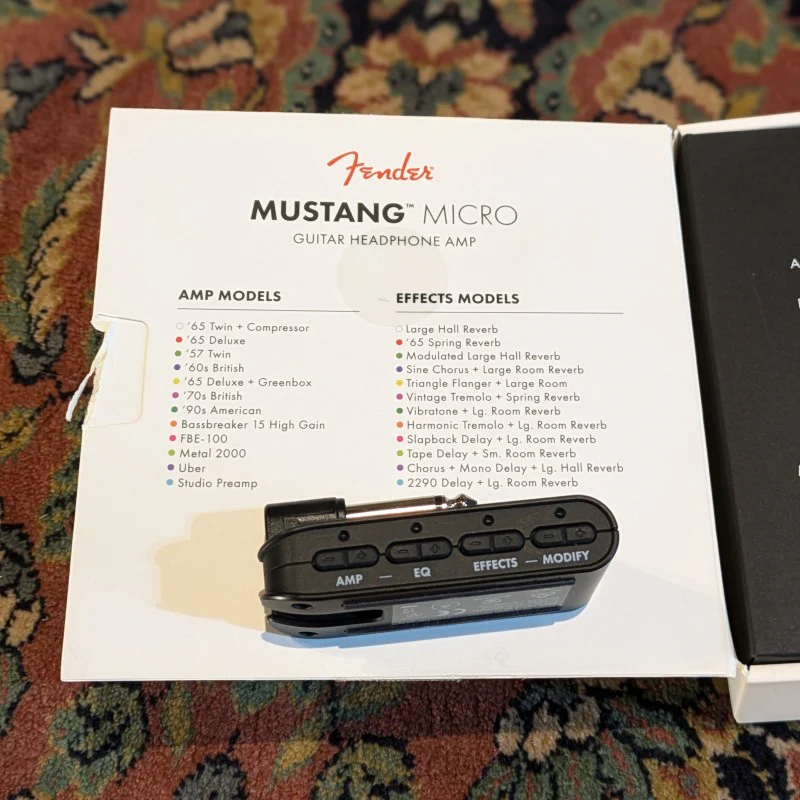 Fender Mustang Micro Headphone Amp - Image 2
