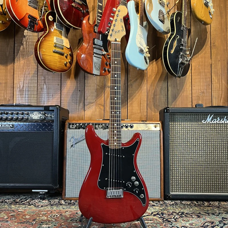 Fender Player Lead II - Crimson Red Transparent - Image 3