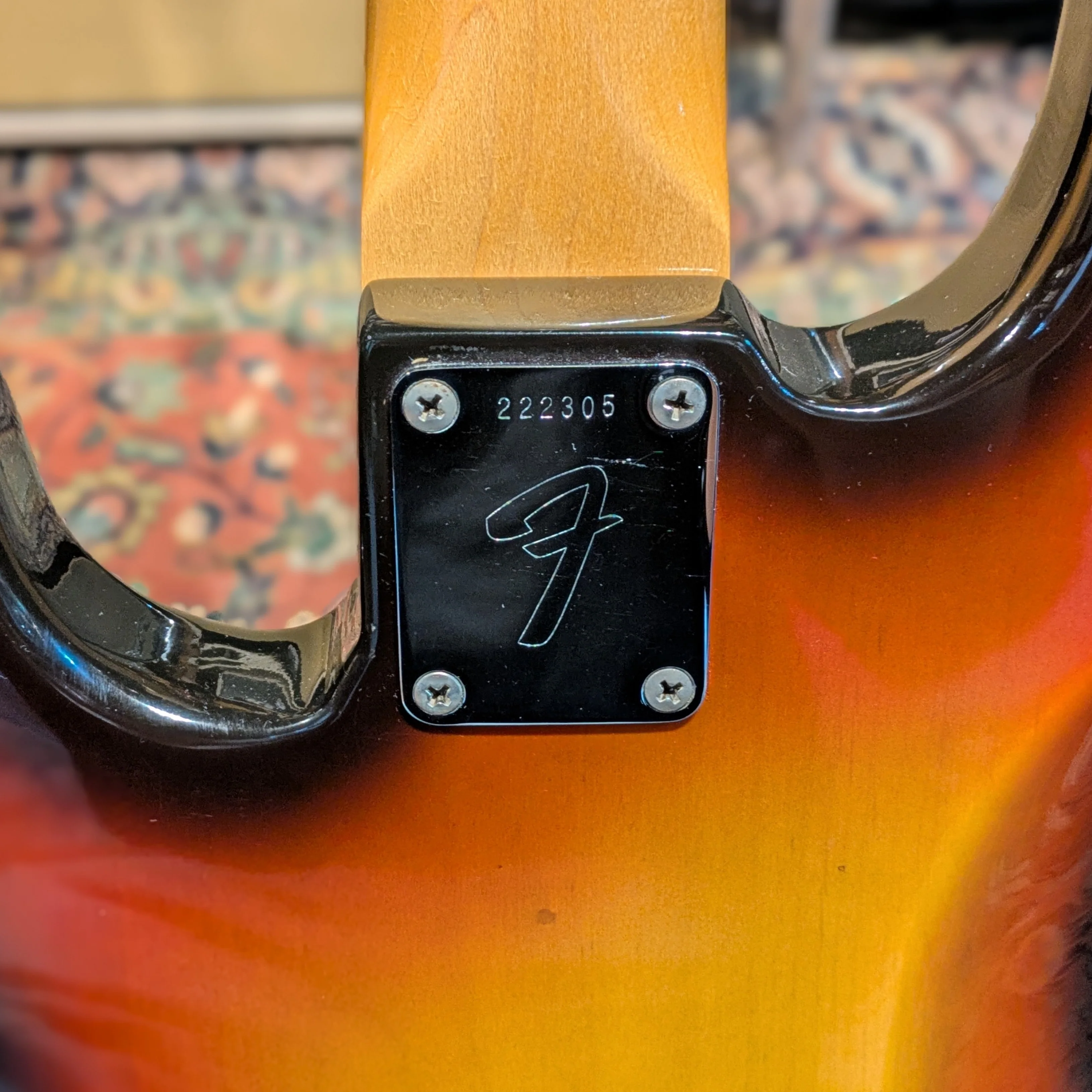 Fender Precision Bass with Rosewood Fretboard 1968 - Sunburst - Image 13