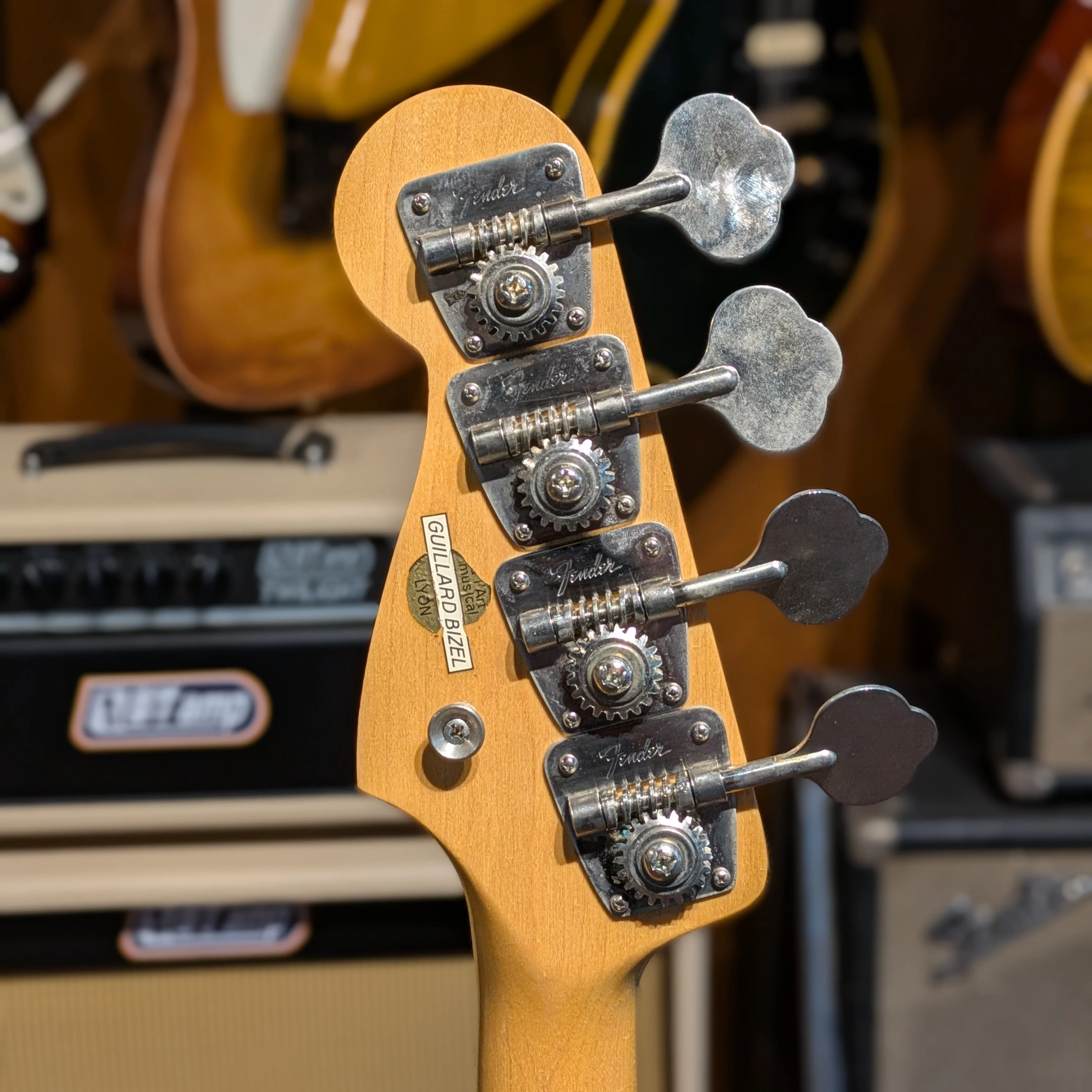 Fender Precision Bass with Rosewood Fretboard 1968 - Sunburst - Image 8