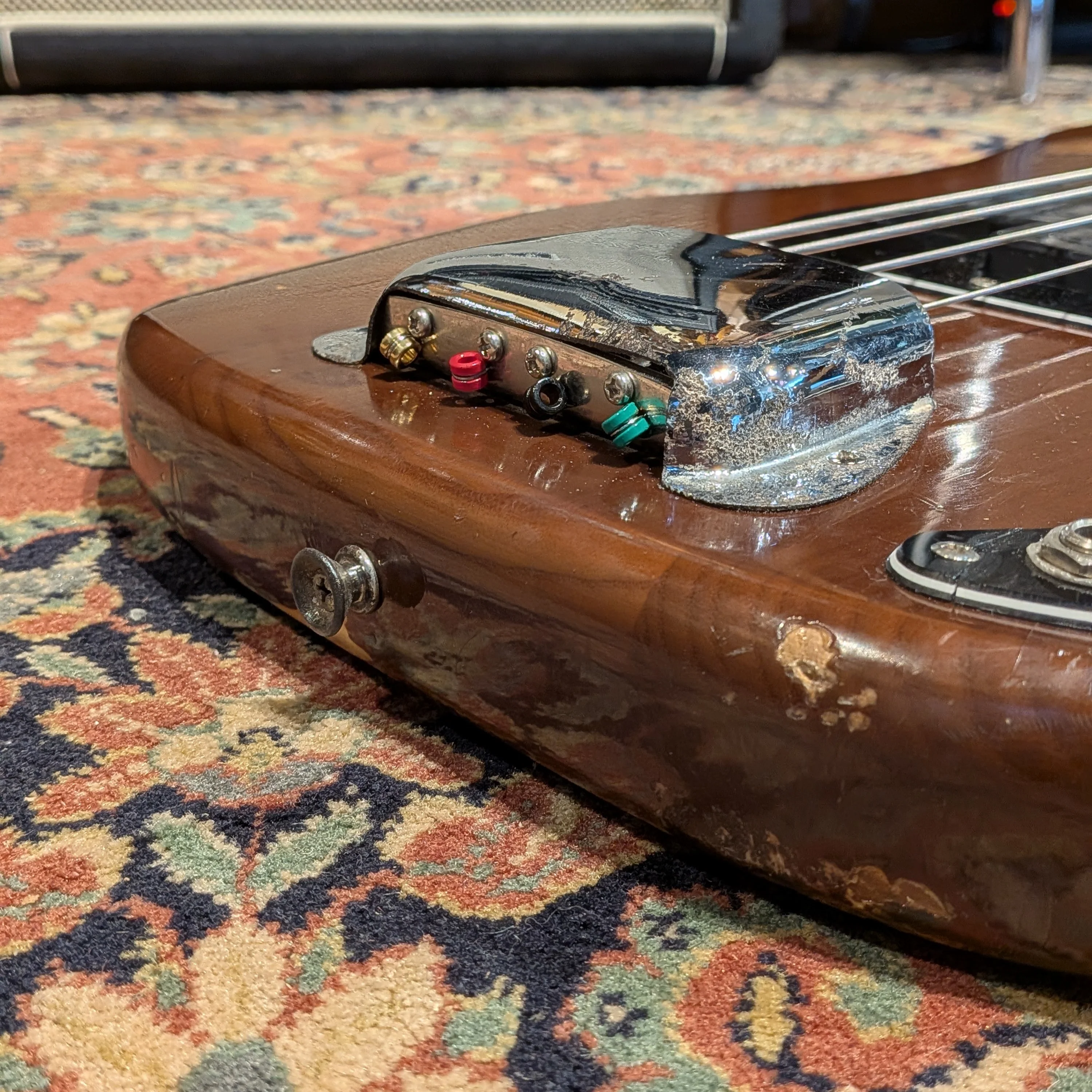 Fender Precision Bass with Rosewood Fretboard 1977 - 1978 - Mocha Brown - Image 10