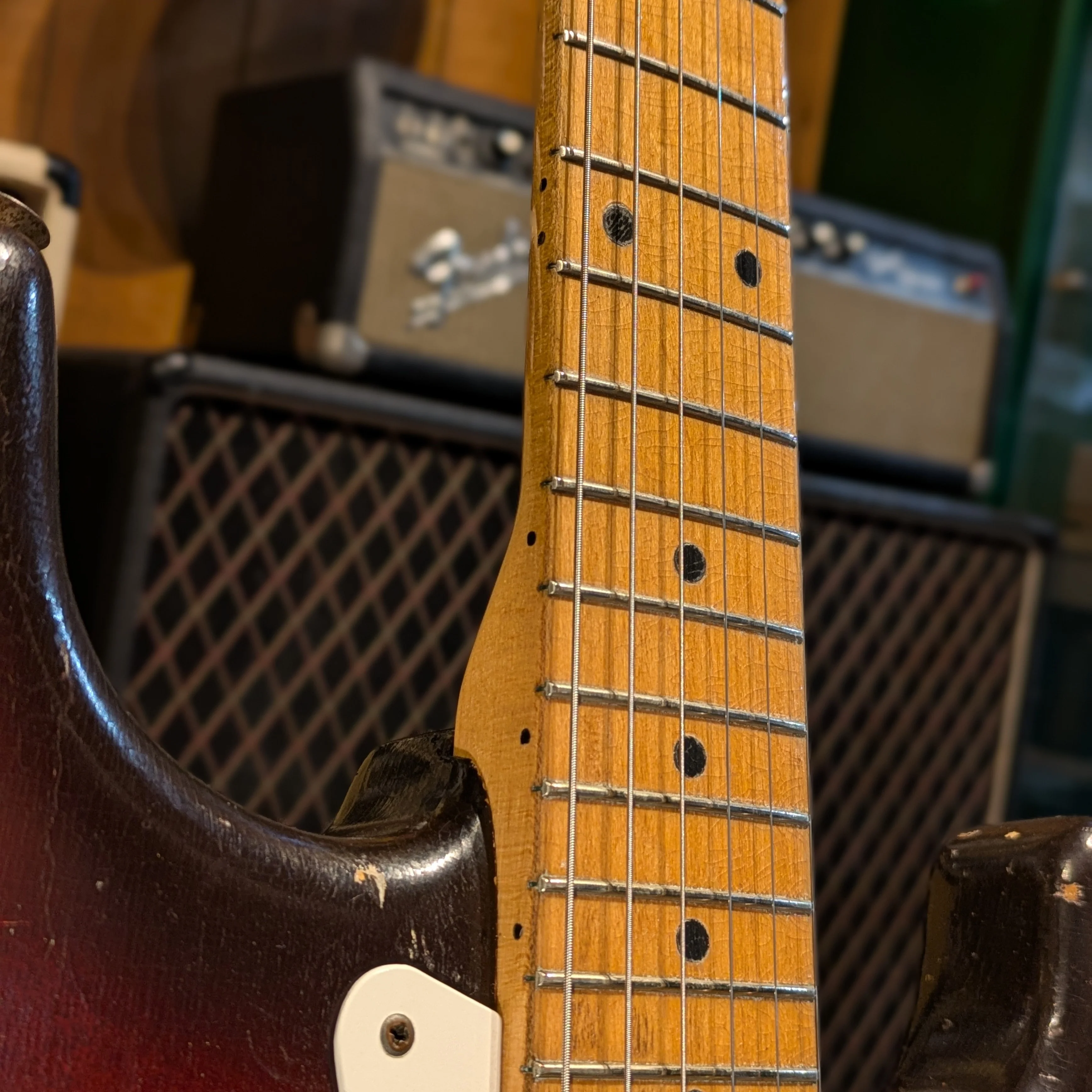 Fender Stratocaster 1958 - 3 Tone Sunburst - Image 13