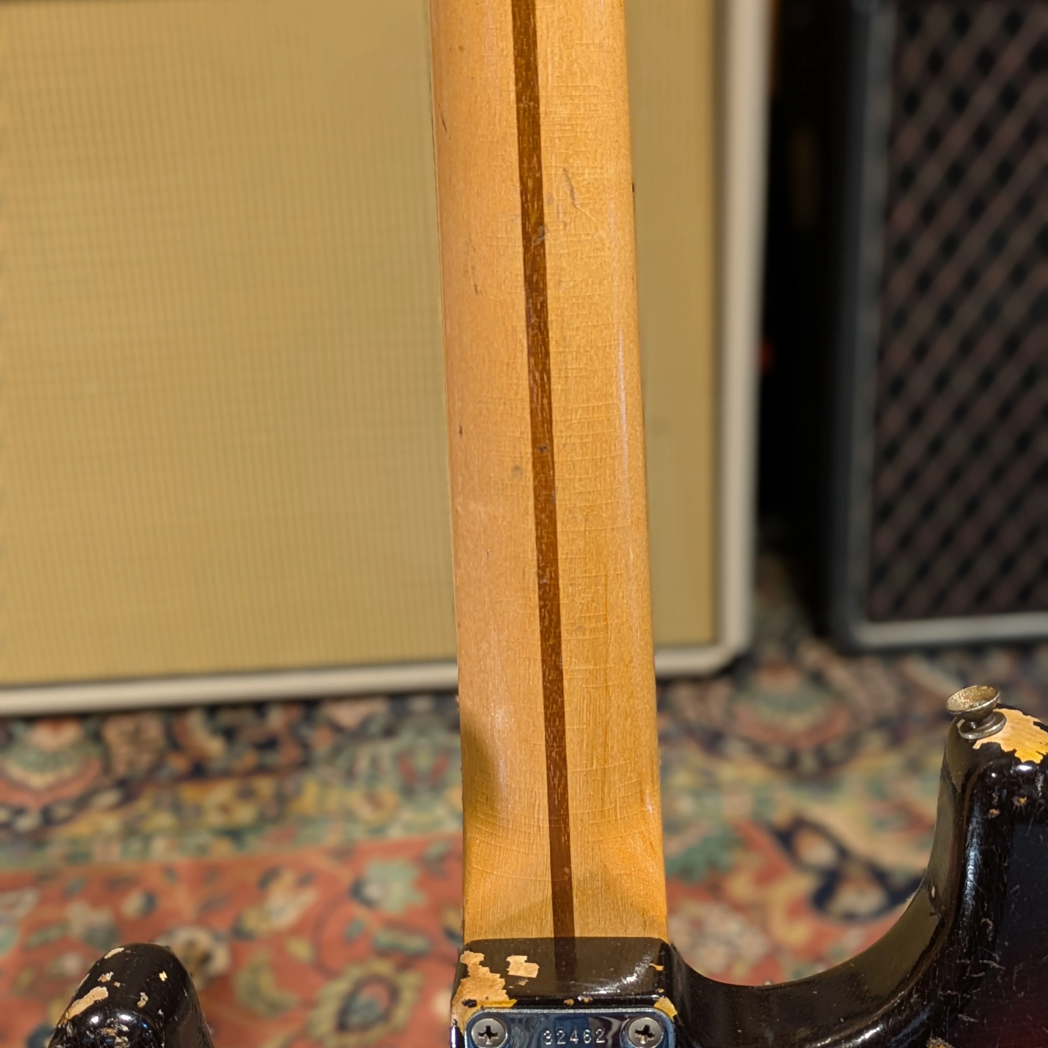 Fender Stratocaster 1958 - 3 Tone Sunburst - Image 15